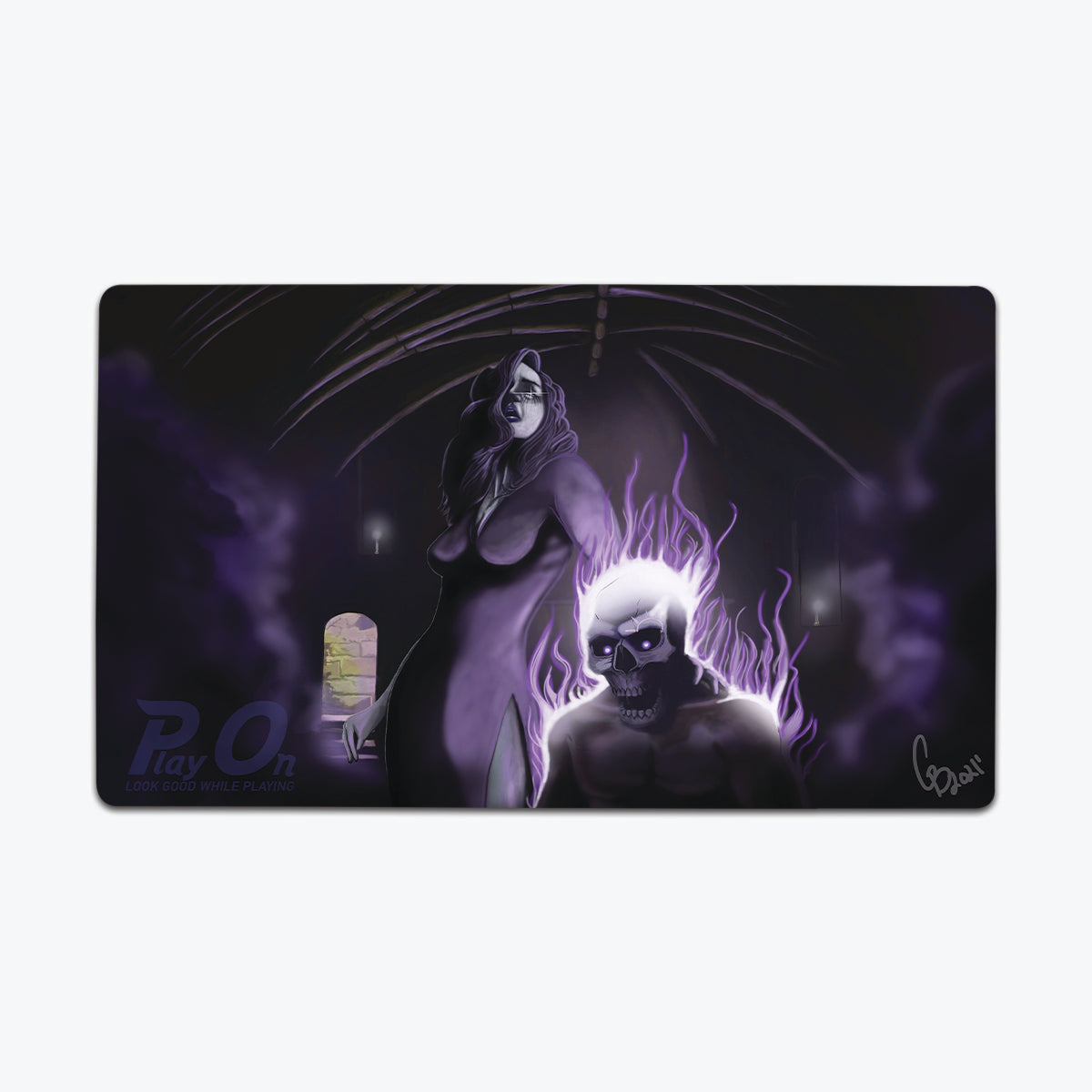 Witch's Resurrection Playmat - Premium Playmat from Inked Gaming - Just $34.99! Shop now at Game Crave Tournament Store