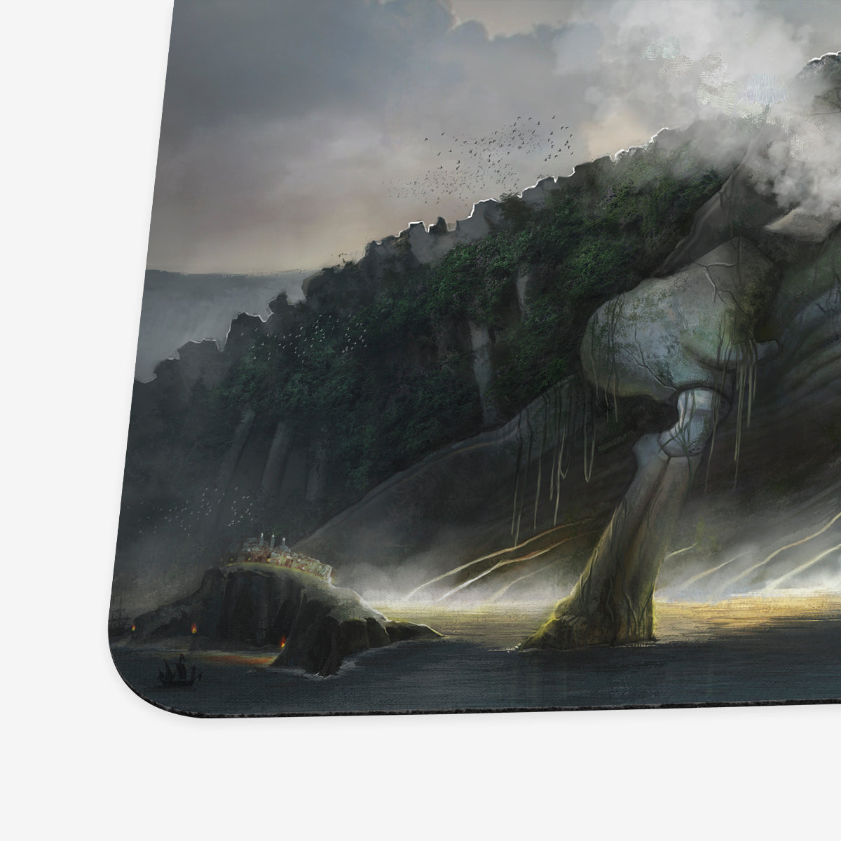 Whale Town Playmat - Premium Playmat from Inked Gaming - Just $34.99! Shop now at Game Crave Tournament Store