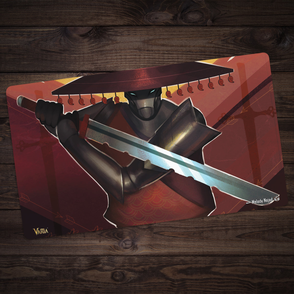 The 6th Blade of Miyamune Playmat - Premium Playmat from Inked Gaming - Just $34.99! Shop now at Game Crave Tournament Store