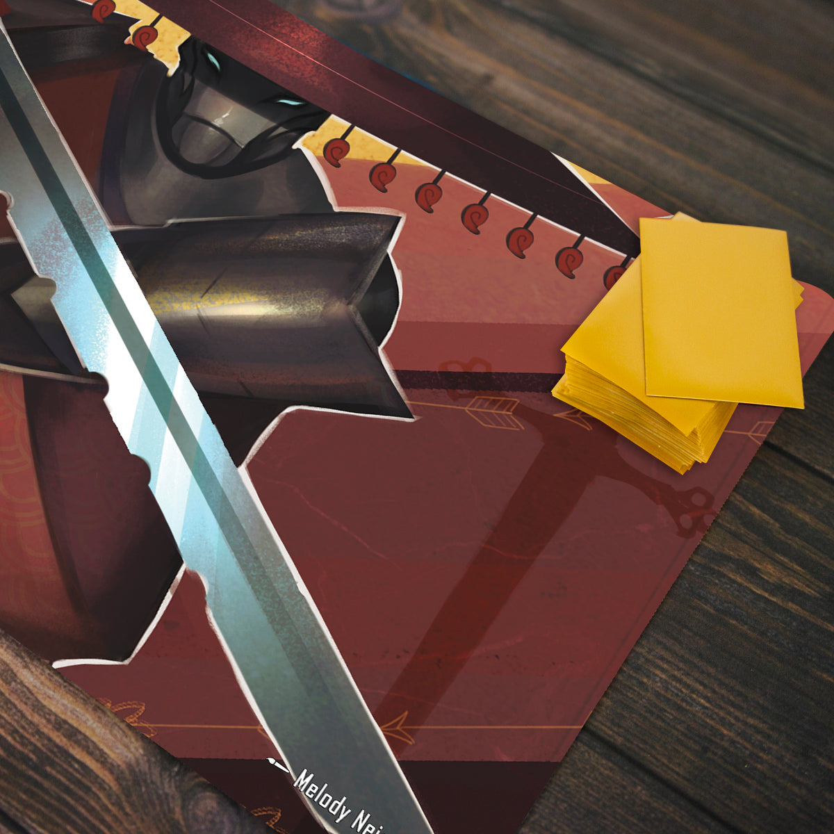 The 6th Blade of Miyamune Playmat - Premium Playmat from Inked Gaming - Just $34.99! Shop now at Game Crave Tournament Store