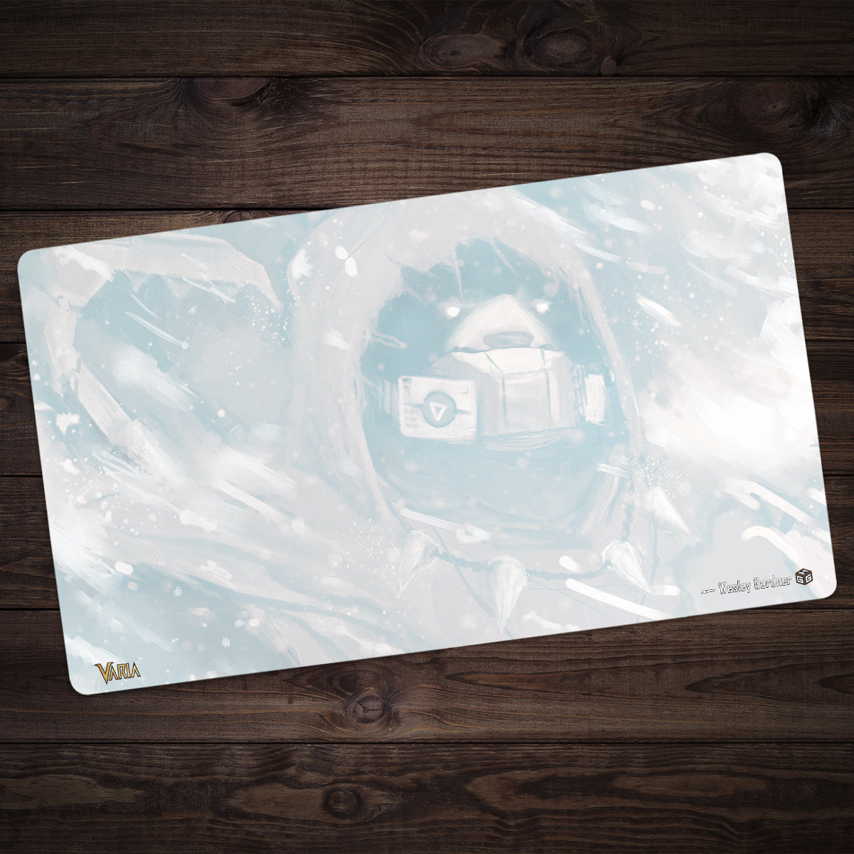 Whiteout Playmat - Premium Playmat from Inked Gaming - Just $34.99! Shop now at Game Crave Tournament Store