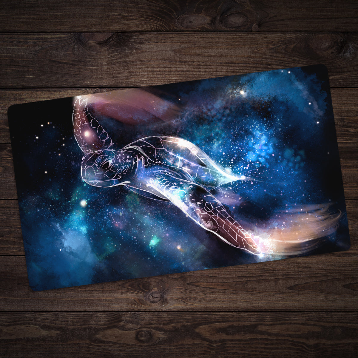 Space Turtle Playmat - Premium Playmat from Inked Gaming - Just $34.99! Shop now at Game Crave Tournament Store