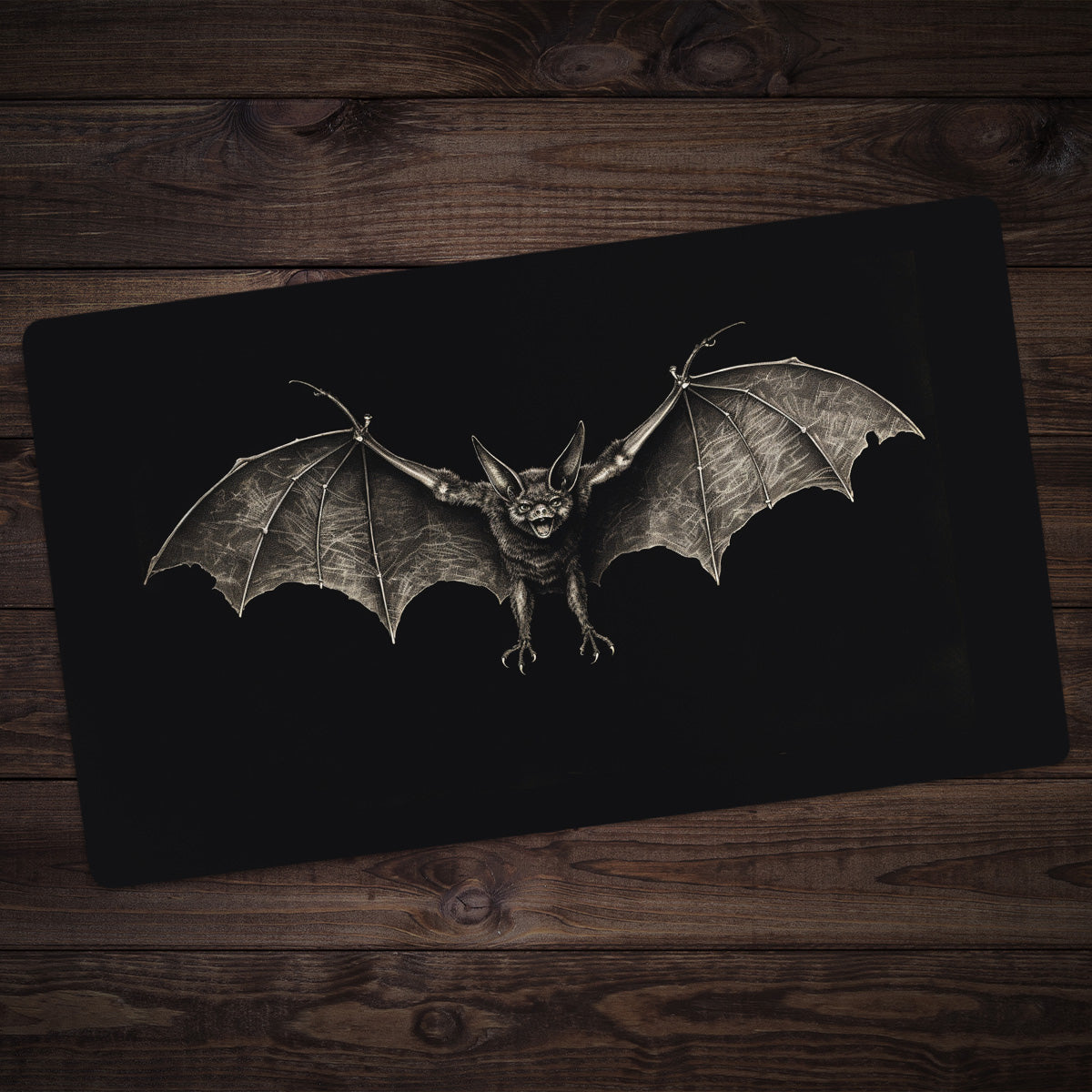 Spooky Bat Playmat - Premium Playmat from Inked Gaming - Just $34.99! Shop now at Game Crave Tournament Store