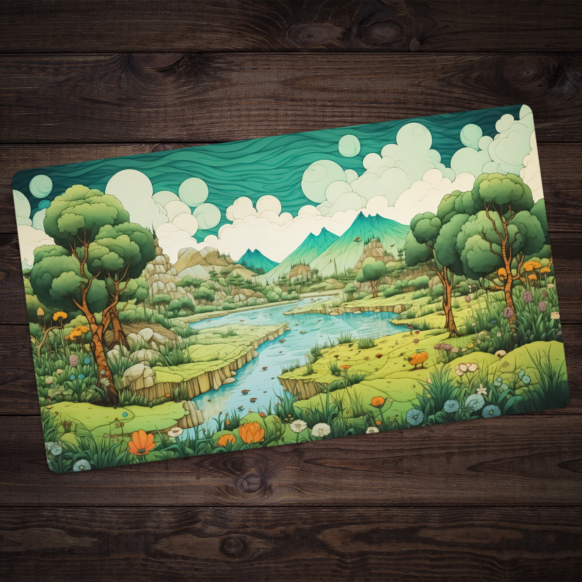 Stream of Dreams Playmat - Premium Playmat from Inked Gaming - Just $34.99! Shop now at Game Crave Tournament Store