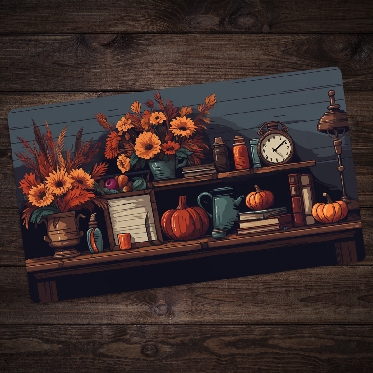 Sunflowers and Pumpkins Playmat - Premium Playmat from Inked Gaming - Just $34.99! Shop now at Game Crave Tournament Store