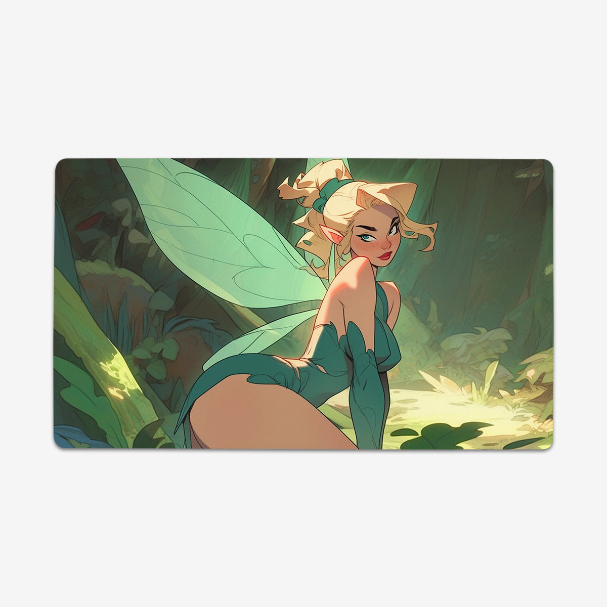 Teal Fairy Dreams Playmat - Premium Playmat from Inked Gaming - Just $34.99! Shop now at Game Crave Tournament Store