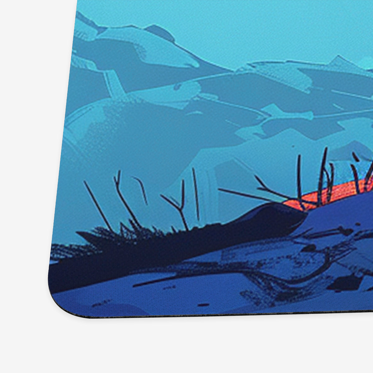 Two Tone Castle Playmat - Premium Playmat from Inked Gaming - Just $34.99! Shop now at Game Crave Tournament Store
