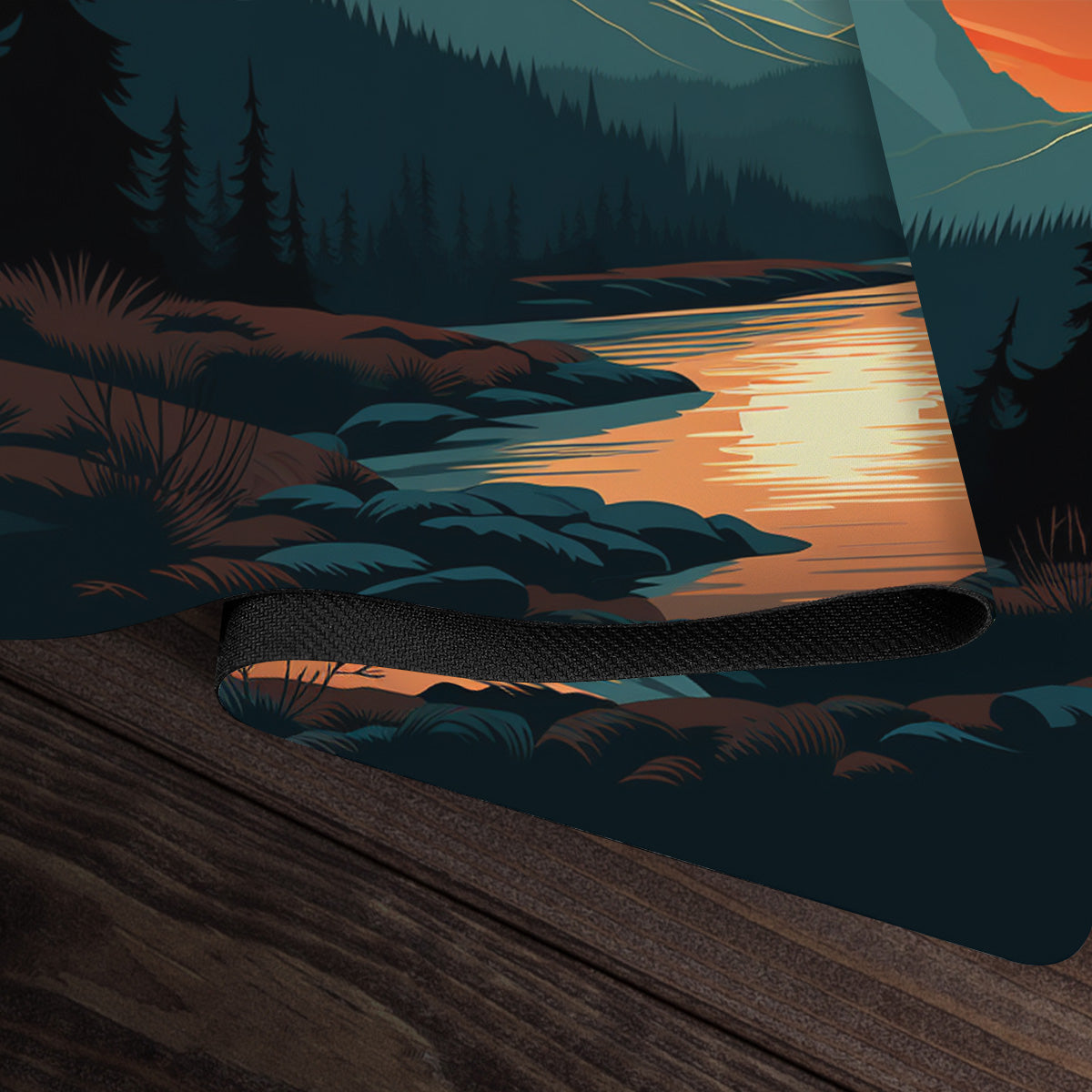 Up the Mountain Playmat - Premium Playmat from Inked Gaming - Just $34.99! Shop now at Game Crave Tournament Store