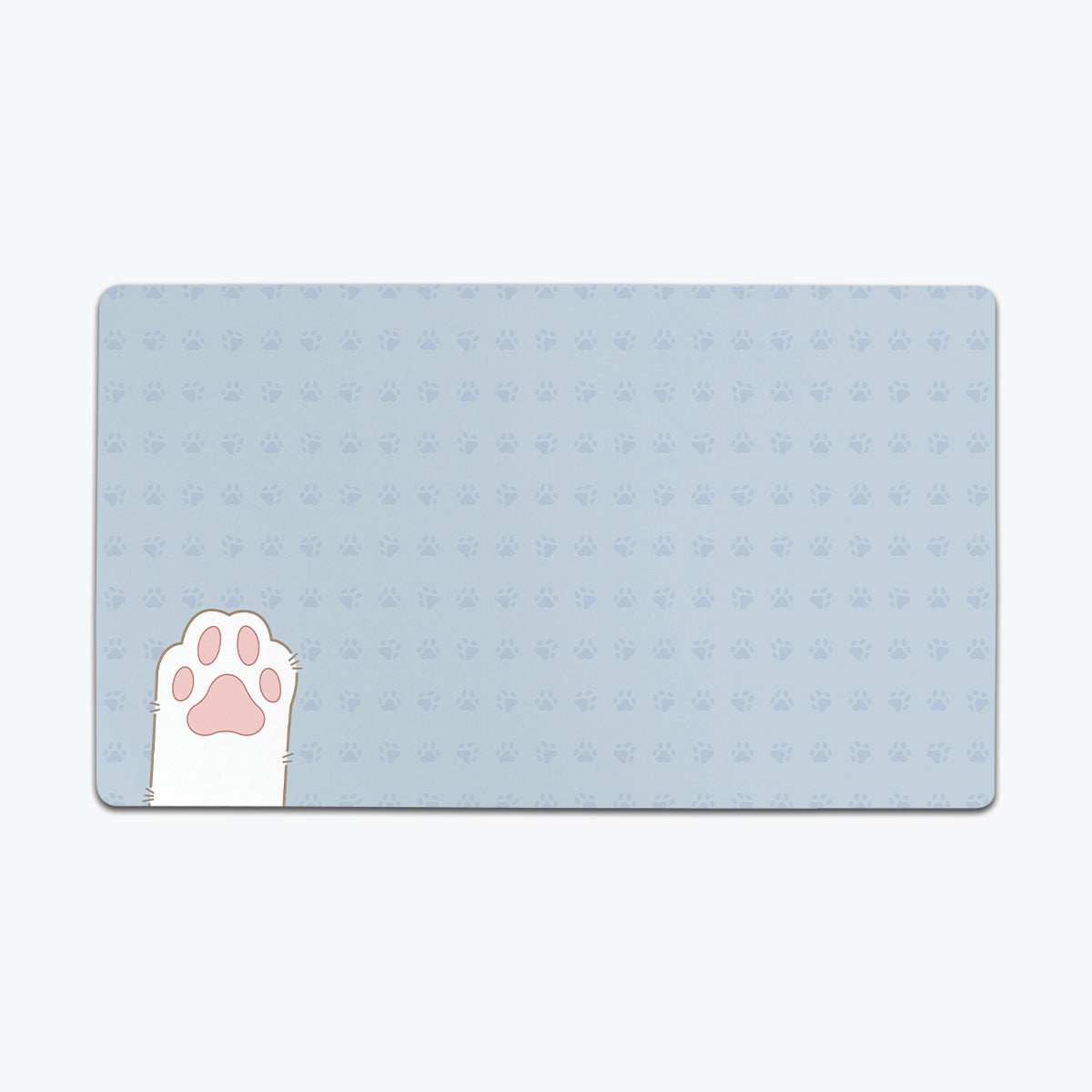 White Bean Kitten Paws Playmat - Premium Playmat from Inked Gaming - Just $34.99! Shop now at Game Crave Tournament Store
