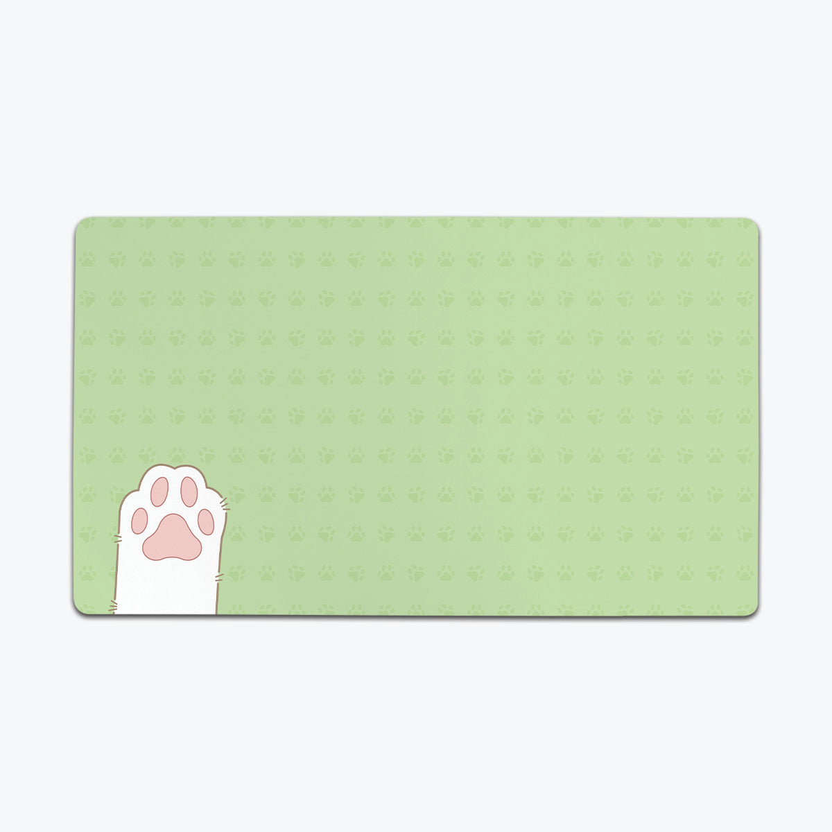 White Bean Kitten Paws Playmat - Premium Playmat from Inked Gaming - Just $34.99! Shop now at Game Crave Tournament Store