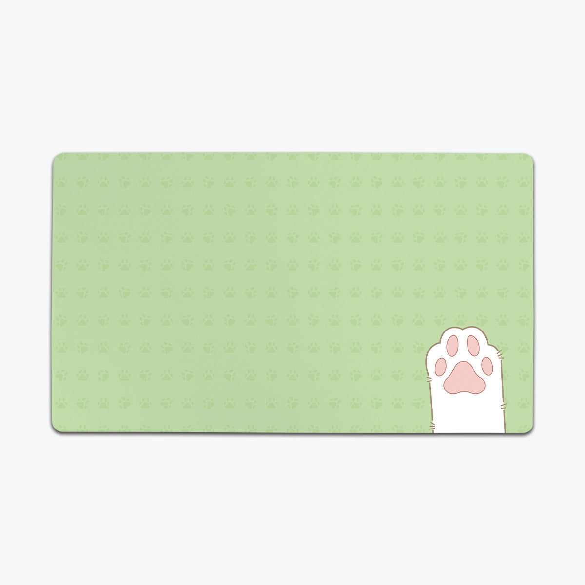 White Bean Kitten Paws Playmat - Premium Playmat from Inked Gaming - Just $34.99! Shop now at Game Crave Tournament Store
