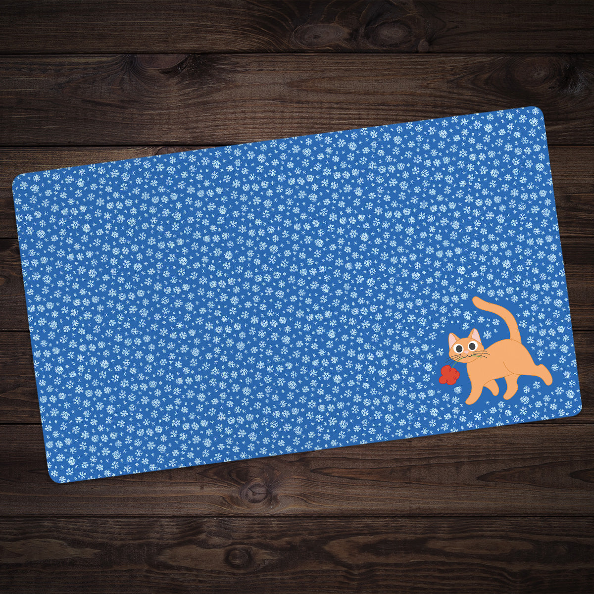 Special Winter Delivery Playmat - Premium Playmat from Inked Gaming - Just $34.99! Shop now at Game Crave Tournament Store