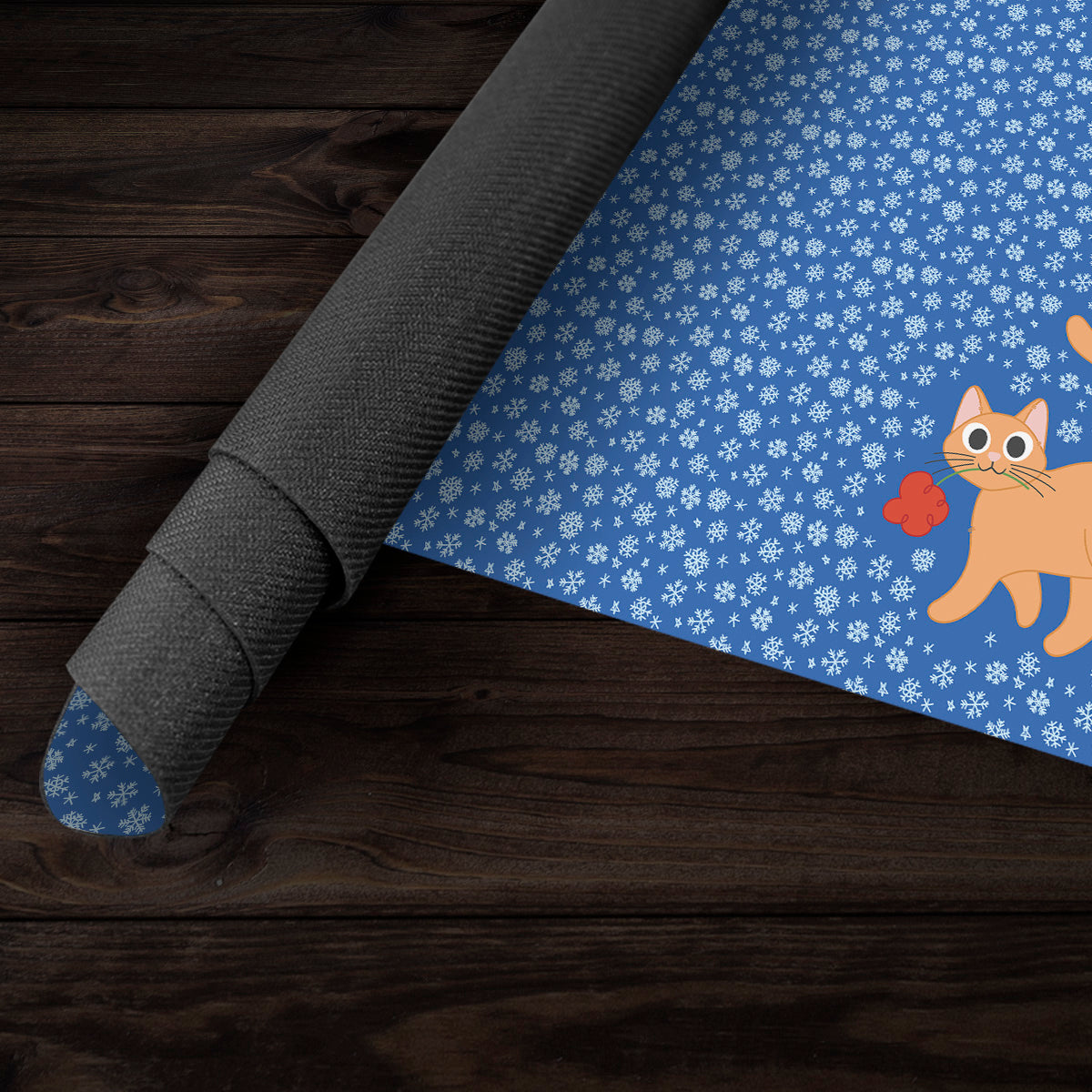 Special Winter Delivery Playmat - Premium Playmat from Inked Gaming - Just $34.99! Shop now at Game Crave Tournament Store