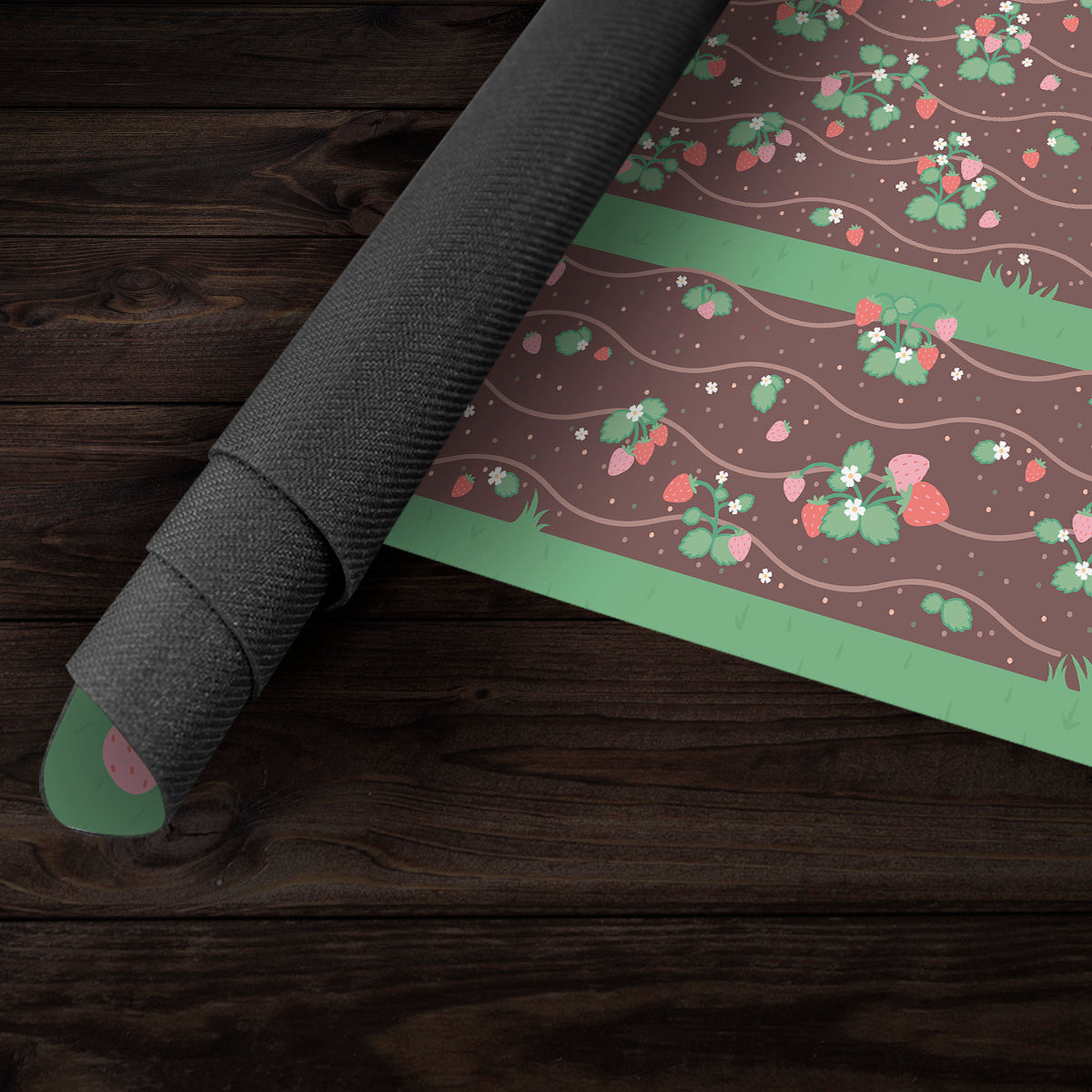 Strawberry Magic Playmat - Premium Playmat from Inked Gaming - Just $34.99! Shop now at Game Crave Tournament Store