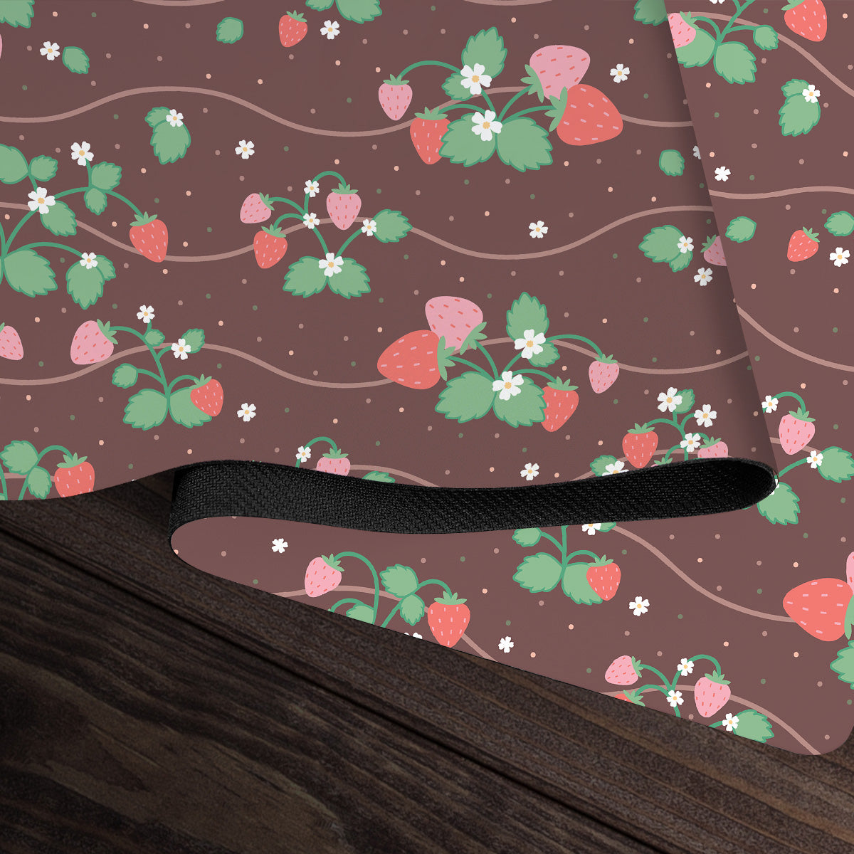The Strawberry Garden Playmat - Premium Playmat from Inked Gaming - Just $34.99! Shop now at Game Crave Tournament Store