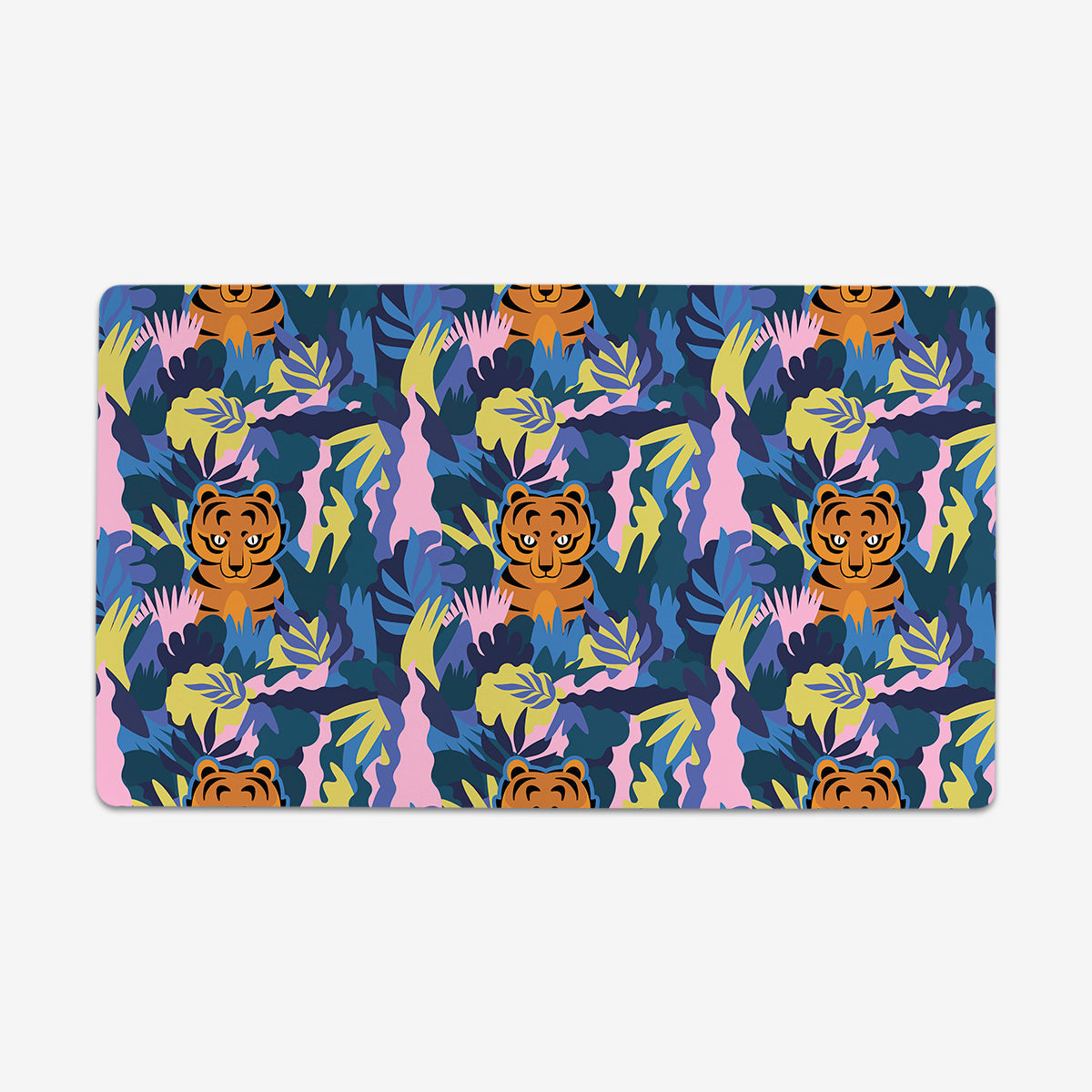 Tigers In The Forest Playmat - Premium Playmat from Inked Gaming - Just $34.99! Shop now at Game Crave Tournament Store