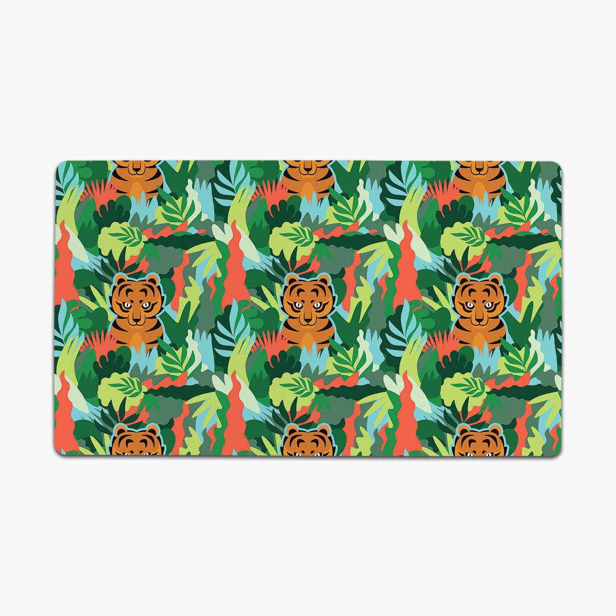 Tigers In The Forest Playmat - Premium Playmat from Inked Gaming - Just $34.99! Shop now at Game Crave Tournament Store