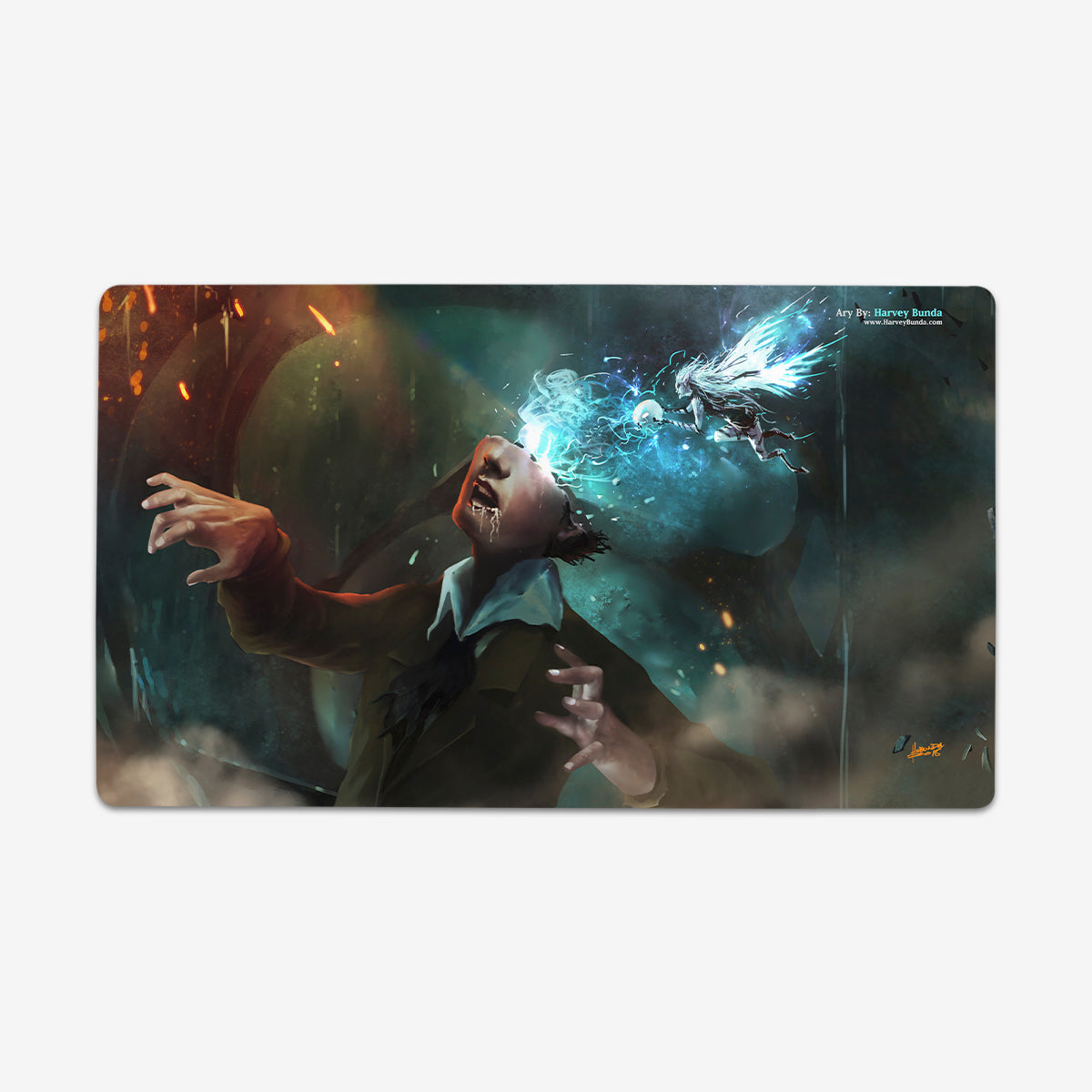 Stealer of Thoughts Playmat - Premium Playmat from Inked Gaming - Just $34.99! Shop now at Game Crave Tournament Store