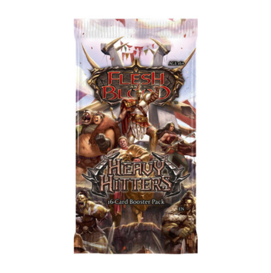 Flesh And Blood TCG - Heavy Hitters Booster Pack - Premium FAB Sealed from Legend Story Studios - Just $3.99! Shop now at Game Crave Tournament Store