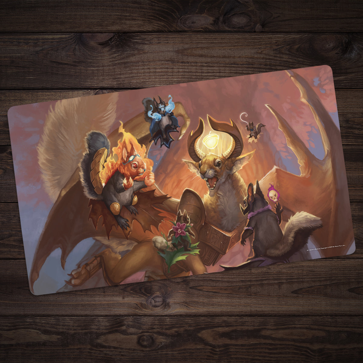 Squirrelwatch Playmat - Premium Playmat from Inked Gaming - Just $34.99! Shop now at Game Crave Tournament Store