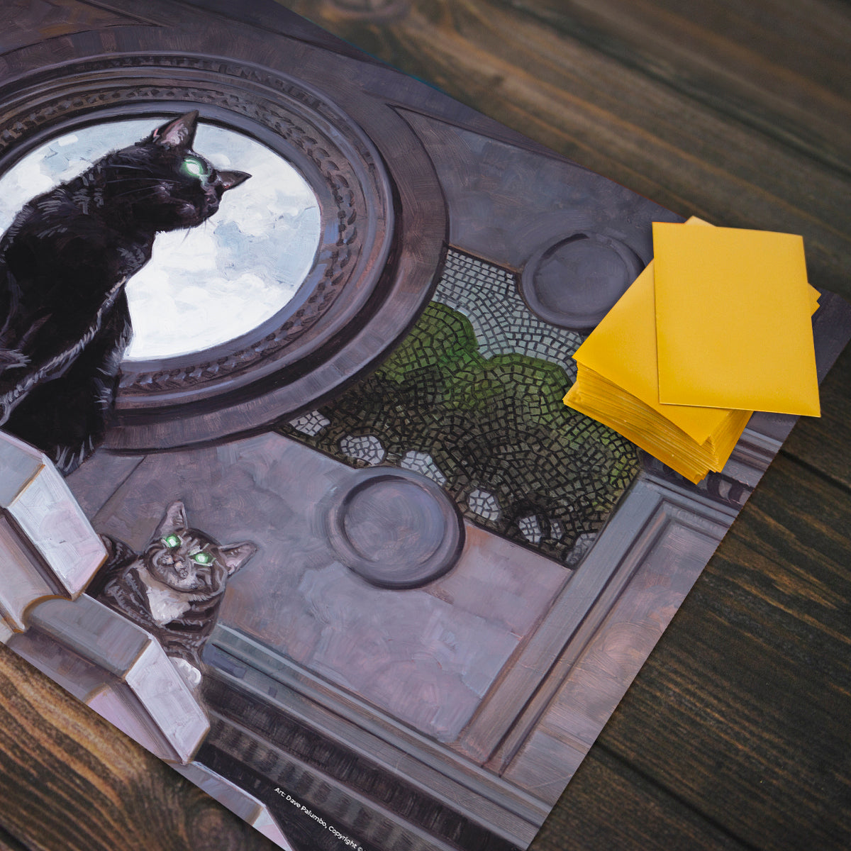 Temple Cats Playmat - Premium Playmat from Inked Gaming - Just $34.99! Shop now at Game Crave Tournament Store