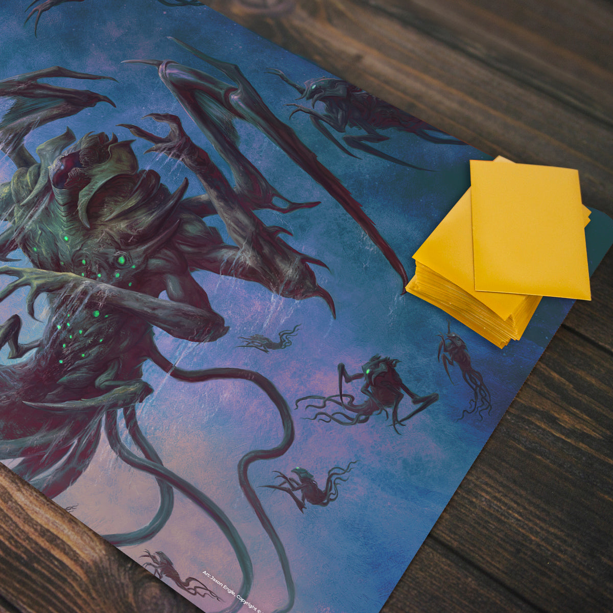 Terror at Grebly Manor Playmat - Premium Playmat from Inked Gaming - Just $34.99! Shop now at Game Crave Tournament Store