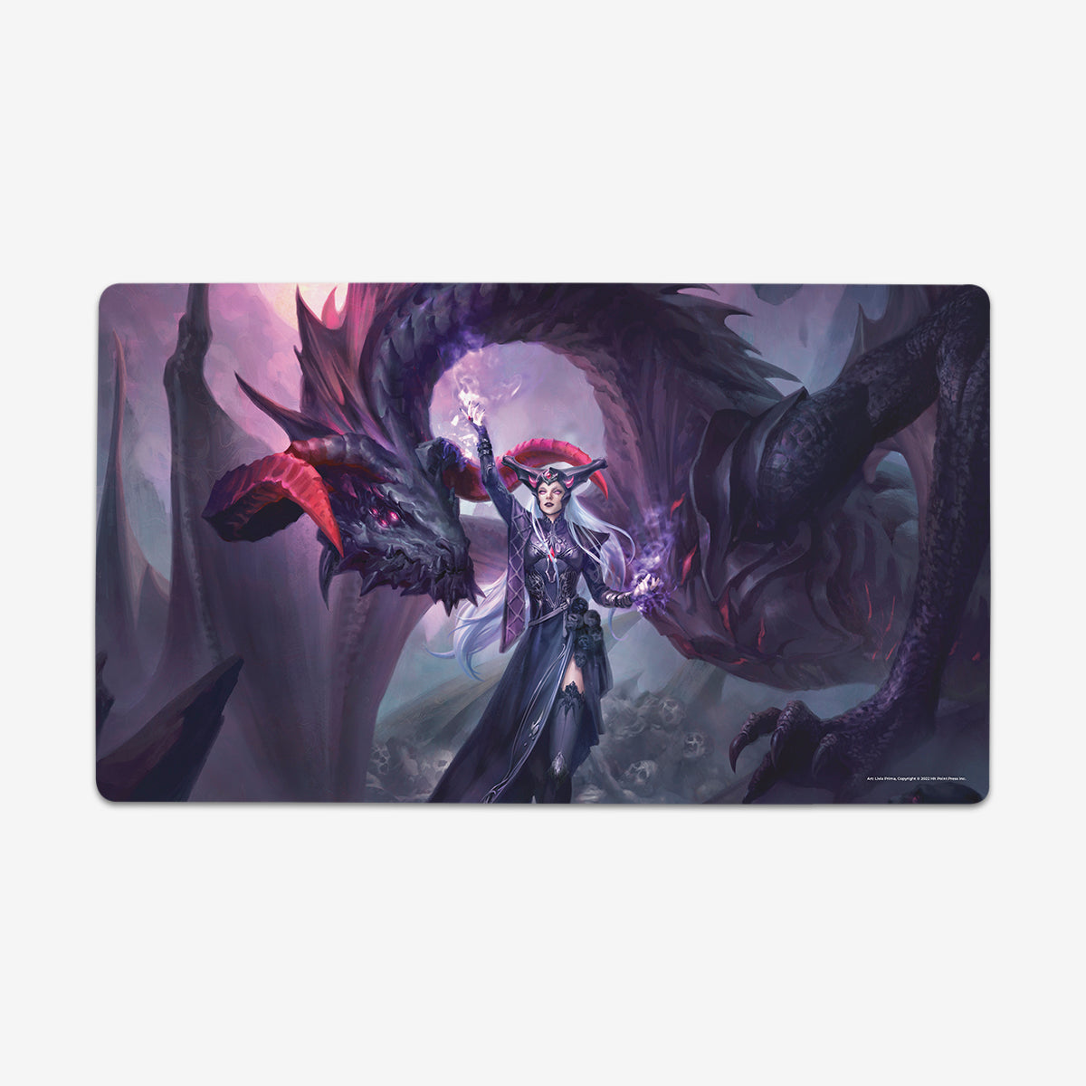 The Necromancer Playmat - Premium Playmat from Inked Gaming - Just $34.99! Shop now at Game Crave Tournament Store