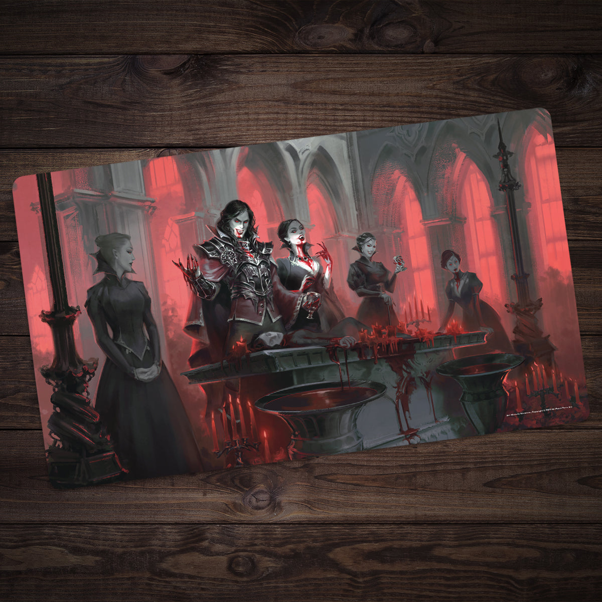 Vampiric Feast Playmat - Premium Playmat from Inked Gaming - Just $34.99! Shop now at Game Crave Tournament Store