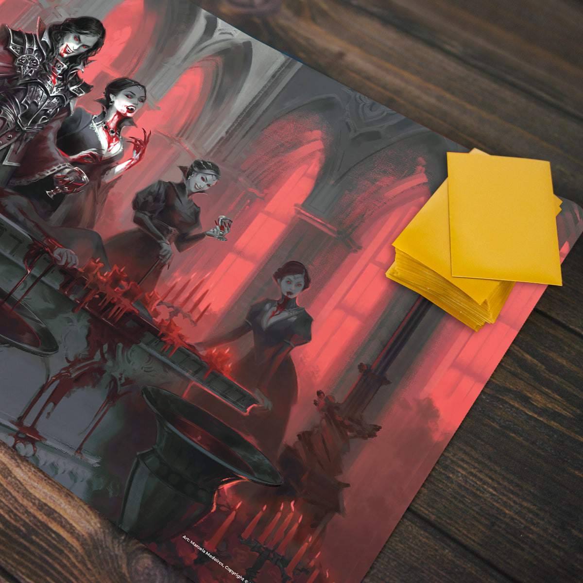 Vampiric Feast Playmat - Premium Playmat from Inked Gaming - Just $34.99! Shop now at Game Crave Tournament Store