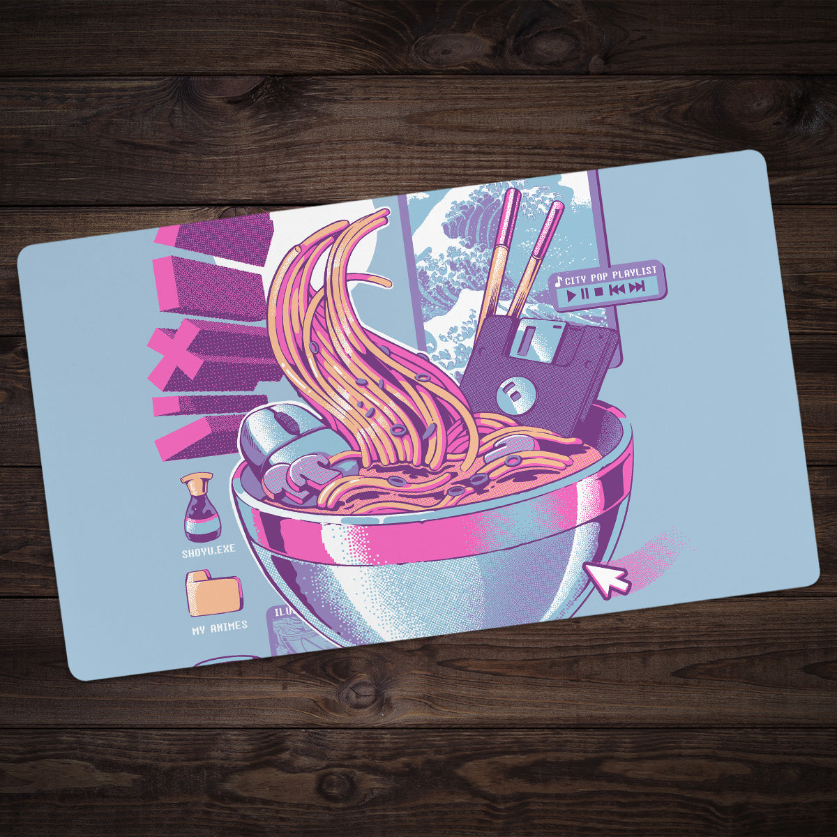 Web Ramen Playmat - Premium Playmat from Inked Gaming - Just $34.99! Shop now at Game Crave Tournament Store