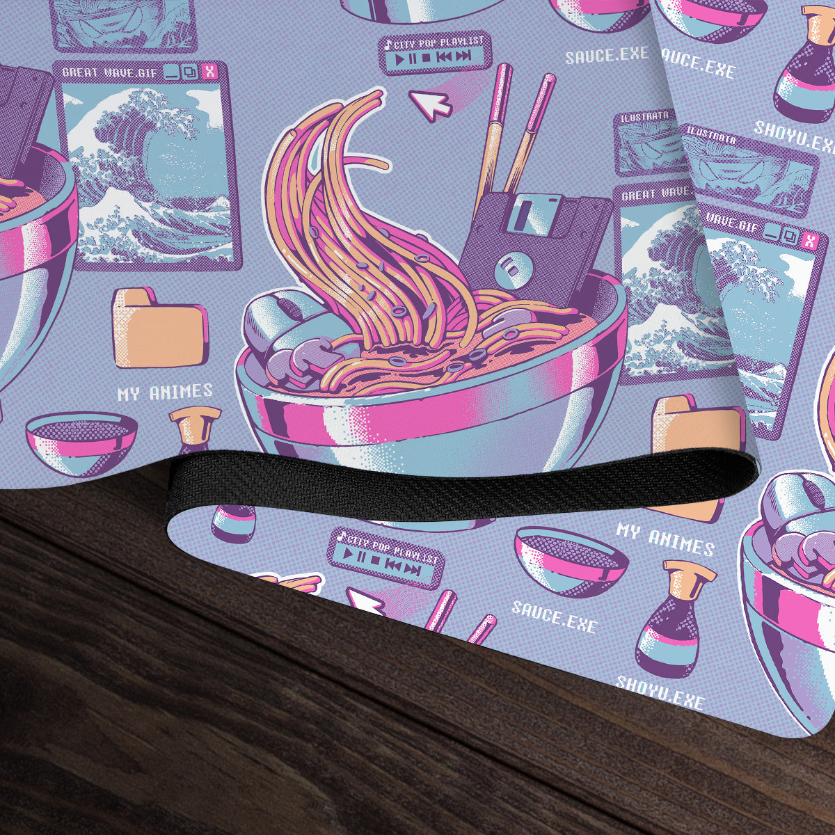 Web Ramen Playmat - Premium Playmat from Inked Gaming - Just $34.99! Shop now at Game Crave Tournament Store