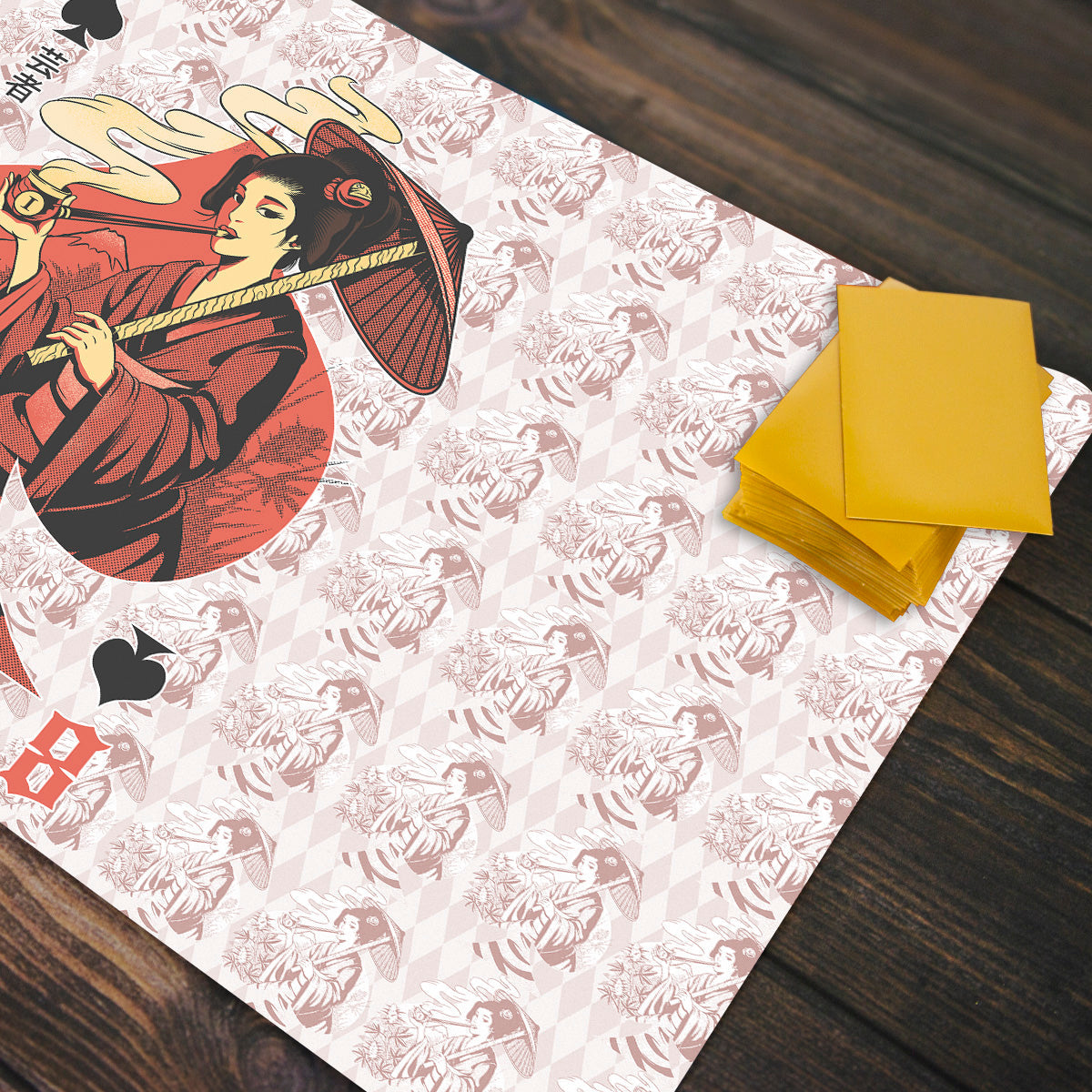 Weed Gueicha Playmat - Premium Playmat from Inked Gaming - Just $34.99! Shop now at Game Crave Tournament Store