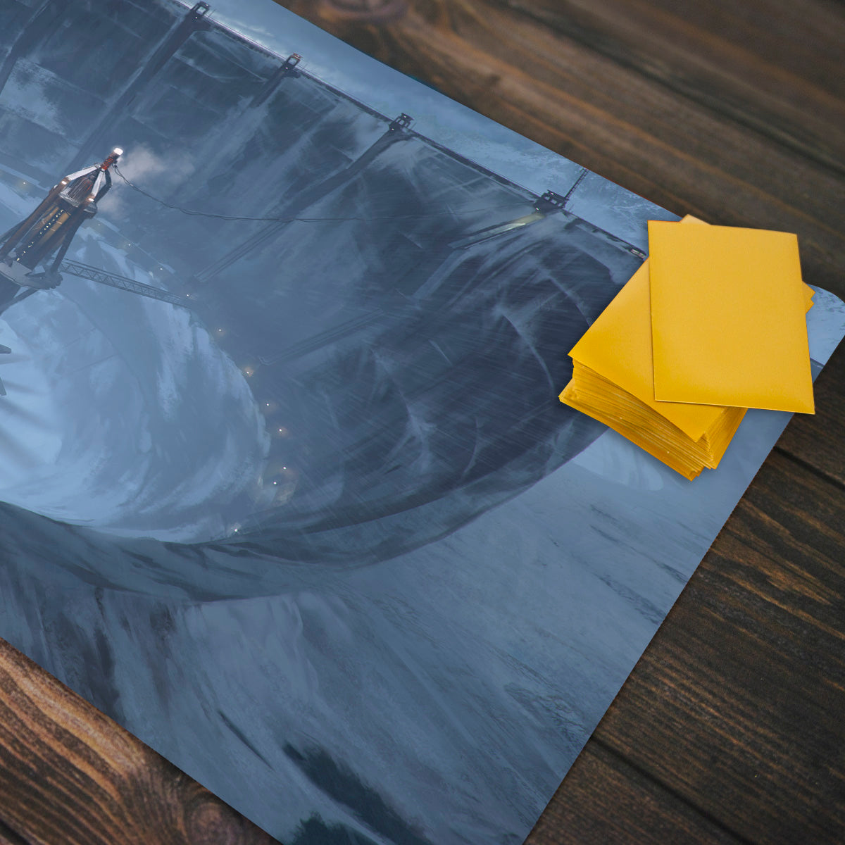 Wind Wall Above Playmat - Premium Playmat from Inked Gaming - Just $34.99! Shop now at Game Crave Tournament Store