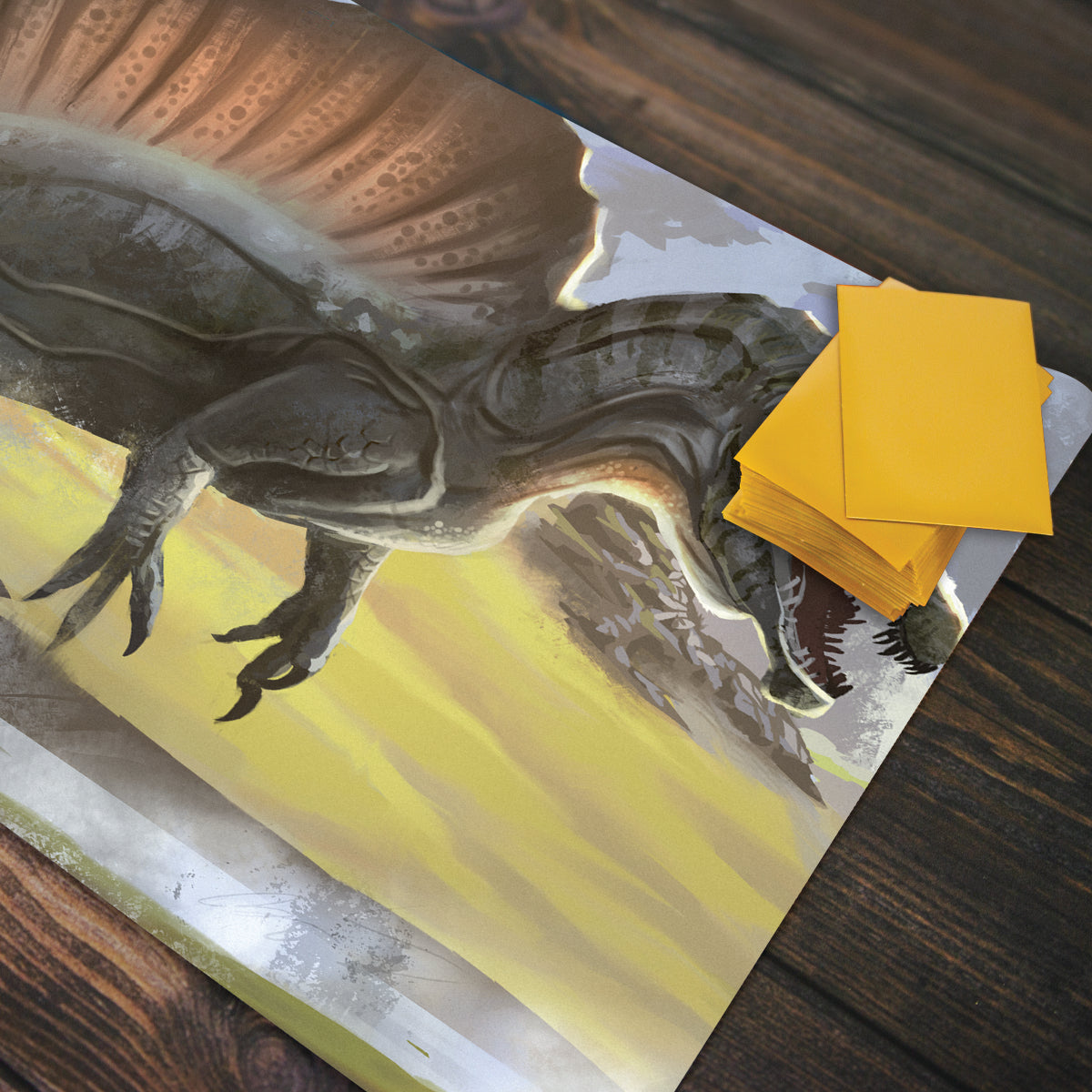 The River Dragon Playmat - Premium Playmat from Inked Gaming - Just $34.99! Shop now at Game Crave Tournament Store
