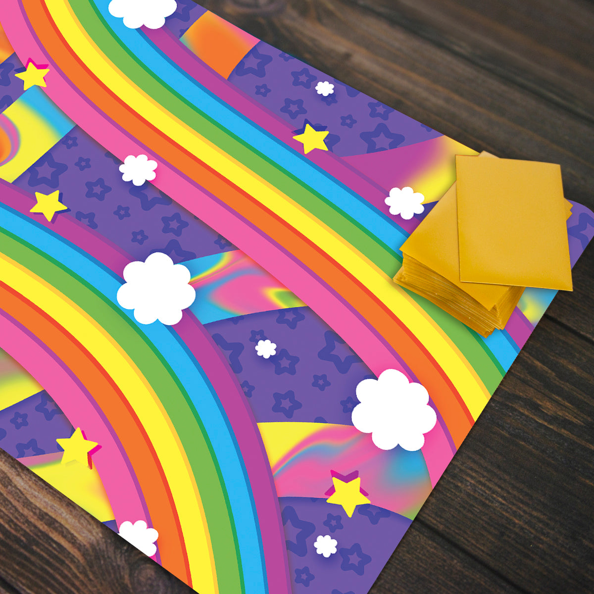 Sky Rainbow Playmat - Premium Playmat from Inked Gaming - Just $34.99! Shop now at Game Crave Tournament Store
