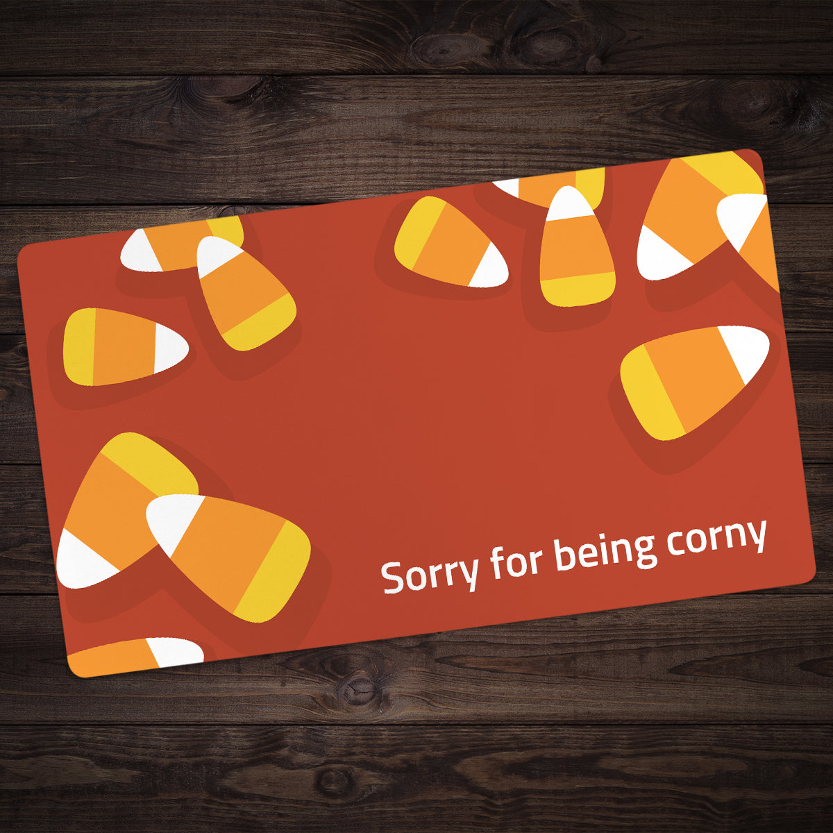 Sorry for Being Corny Playmat - Premium Playmat from Inked Gaming - Just $34.99! Shop now at Game Crave Tournament Store