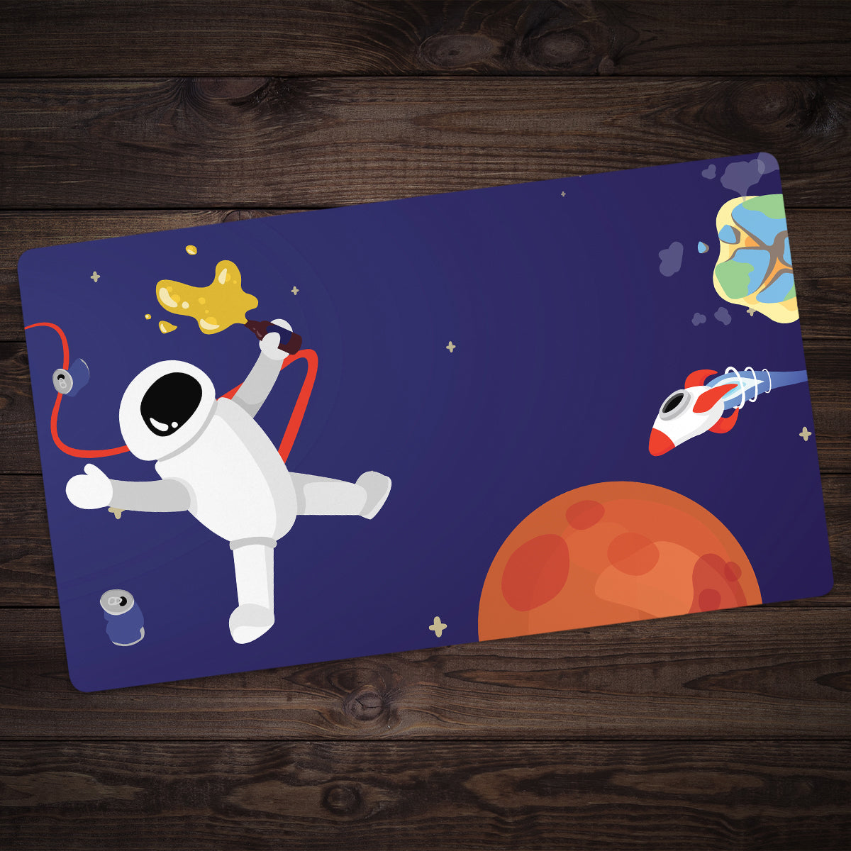 Space Playmat - Premium Playmat from Inked Gaming - Just $34.99! Shop now at Game Crave Tournament Store