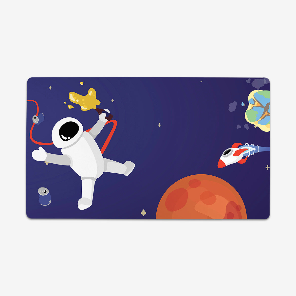 Space Playmat - Premium Playmat from Inked Gaming - Just $34.99! Shop now at Game Crave Tournament Store