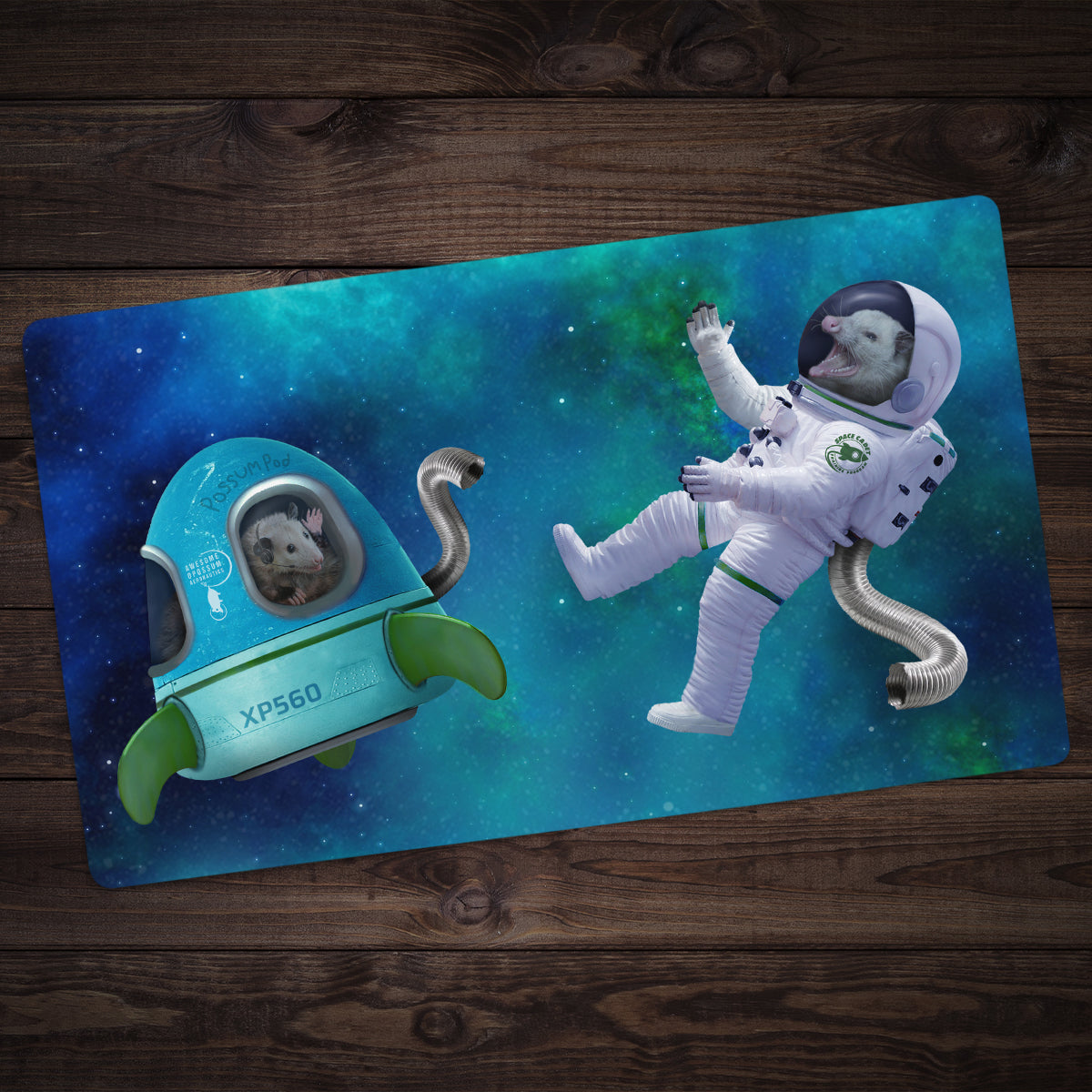 Space Cadets Playmat - Premium Desk Mat from Inked Gaming - Just $34.99! Shop now at Game Crave Tournament Store
