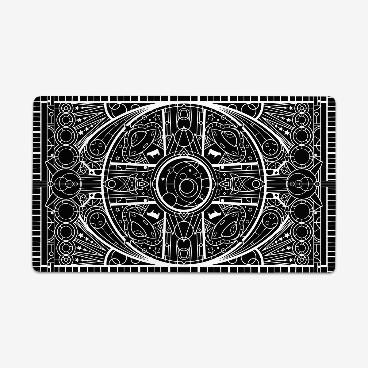 Space Glass Playmat - Premium Playmat from Inked Gaming - Just $34.99! Shop now at Game Crave Tournament Store
