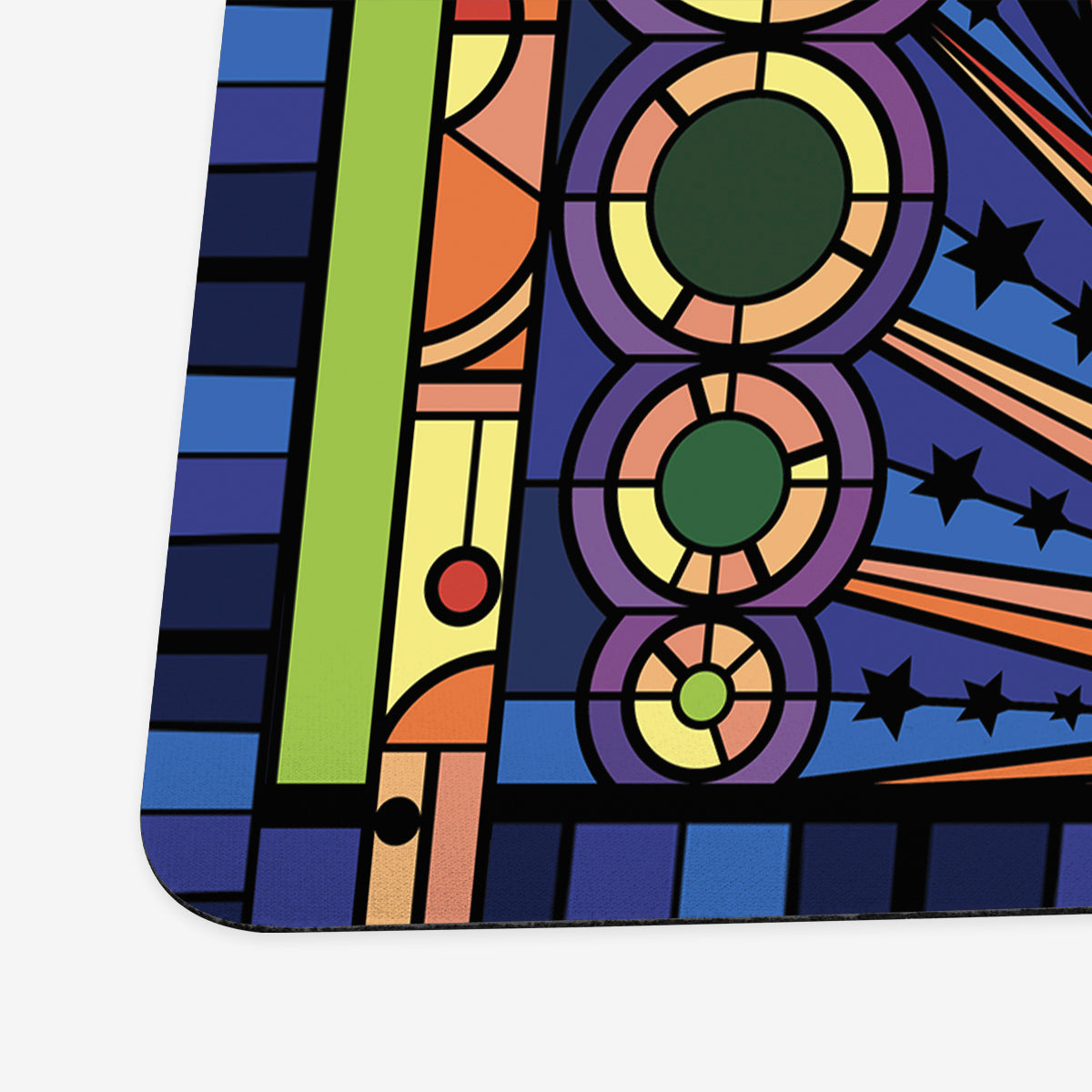Space Glass Playmat - Premium Playmat from Inked Gaming - Just $34.99! Shop now at Game Crave Tournament Store