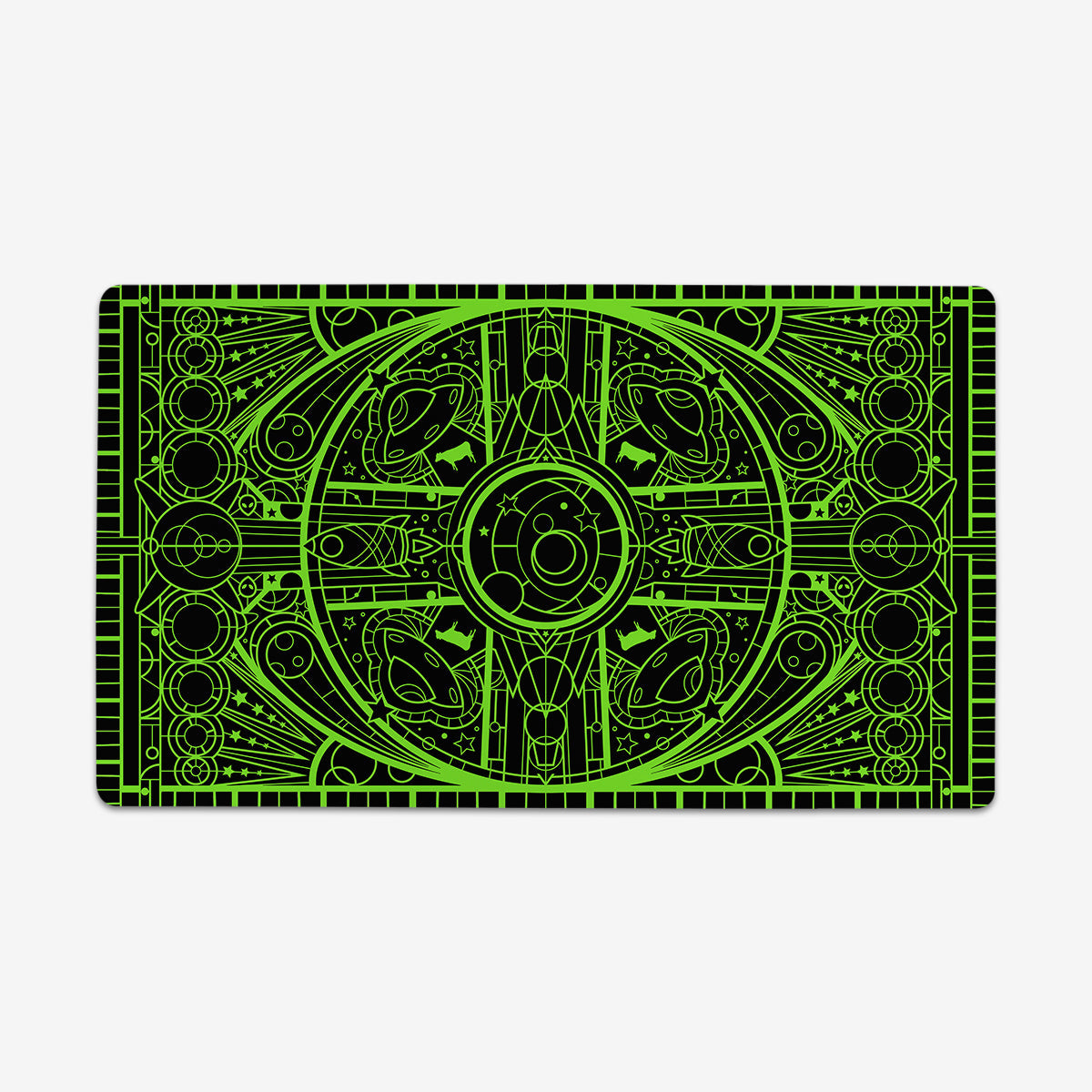 Space Glass Playmat - Premium Playmat from Inked Gaming - Just $34.99! Shop now at Game Crave Tournament Store