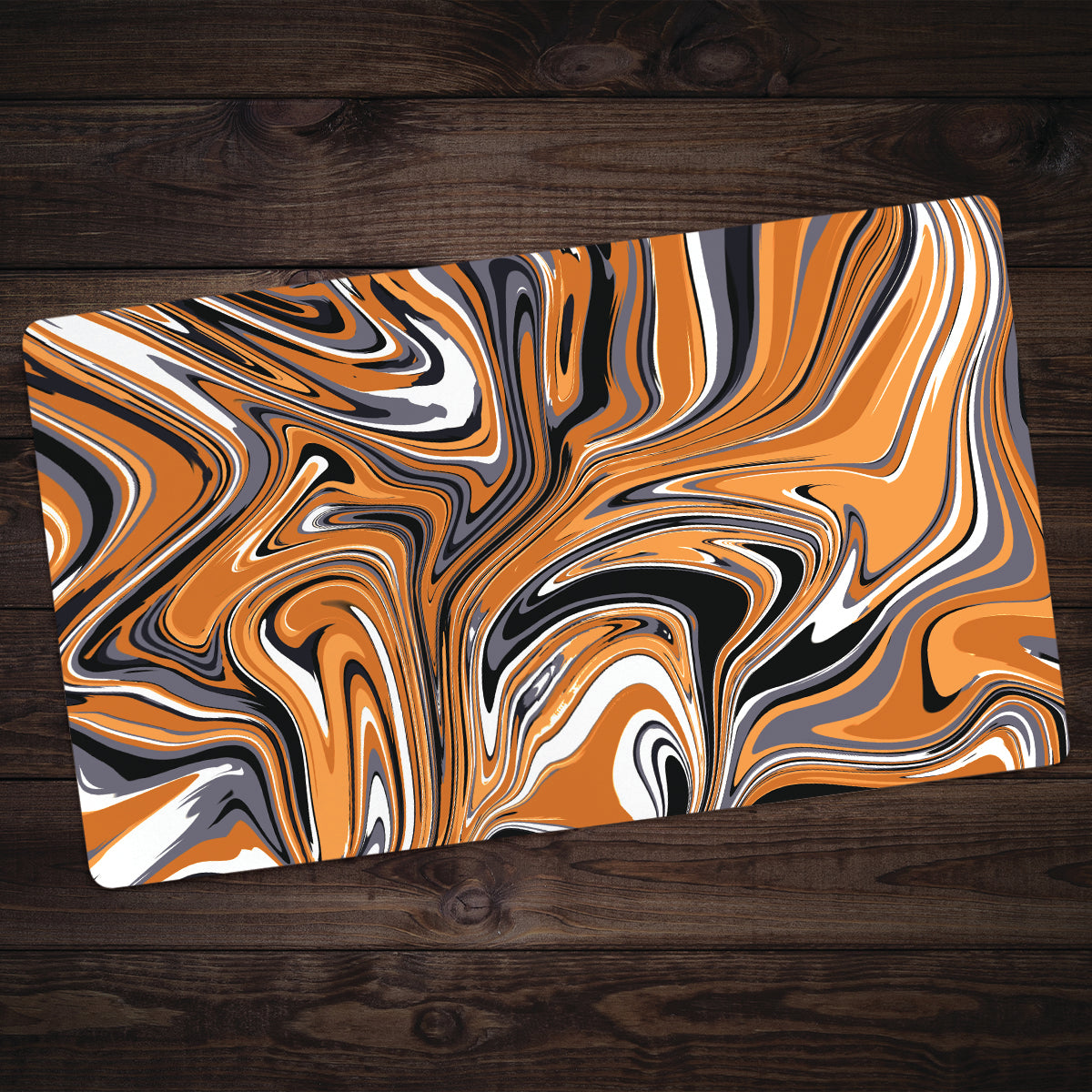 Spooky Season Swirls Playmat - Premium Desk Mat from Inked Gaming - Just $34.99! Shop now at Game Crave Tournament Store