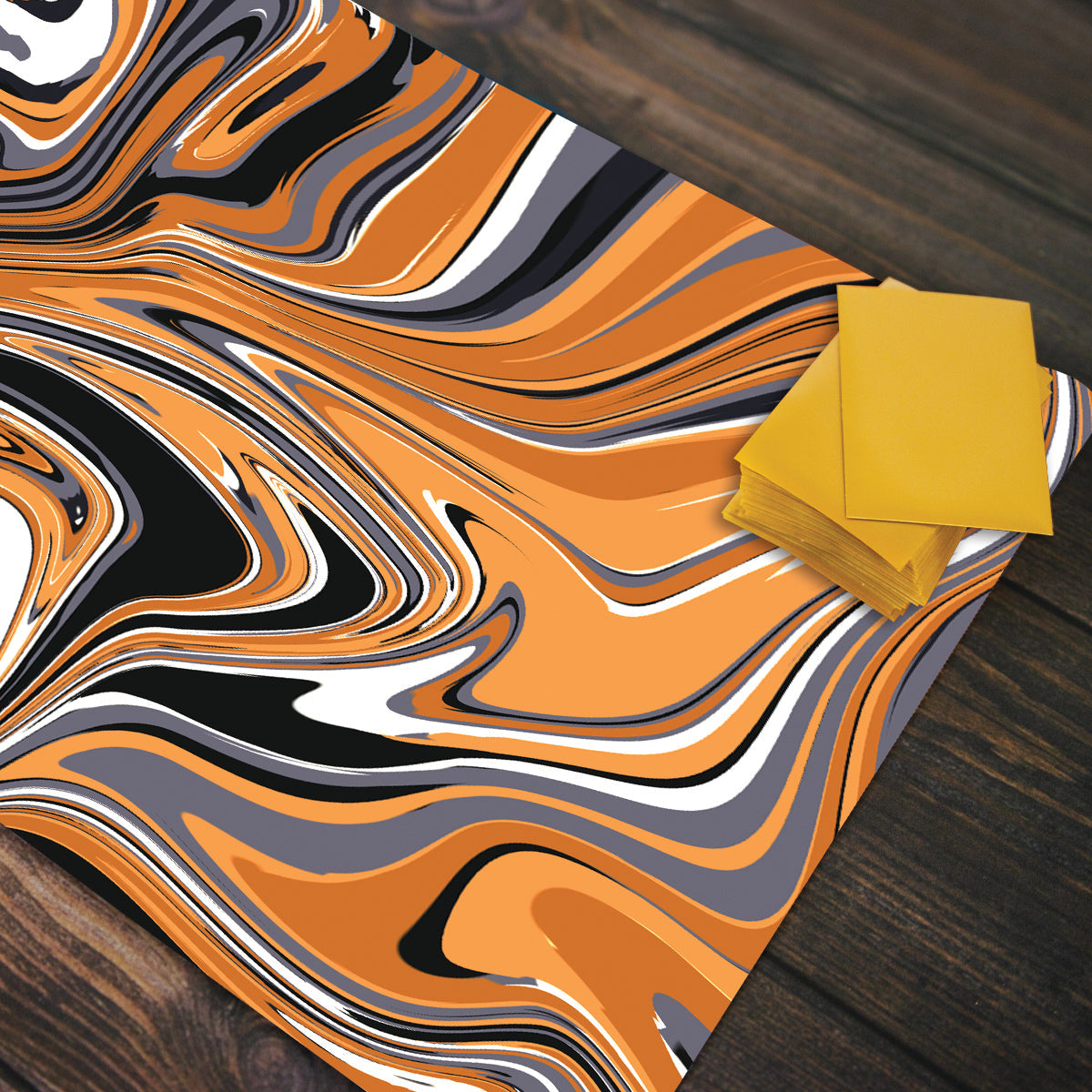 Spooky Season Swirls Playmat - Premium Desk Mat from Inked Gaming - Just $34.99! Shop now at Game Crave Tournament Store