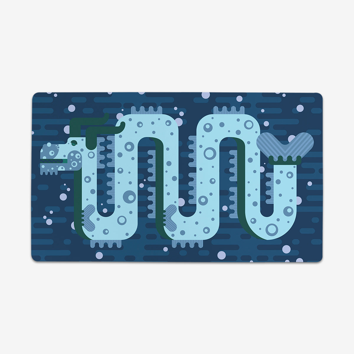Spotty Sea Dragon Playmat - Premium Desk Mat from Inked Gaming - Just $34.99! Shop now at Game Crave Tournament Store