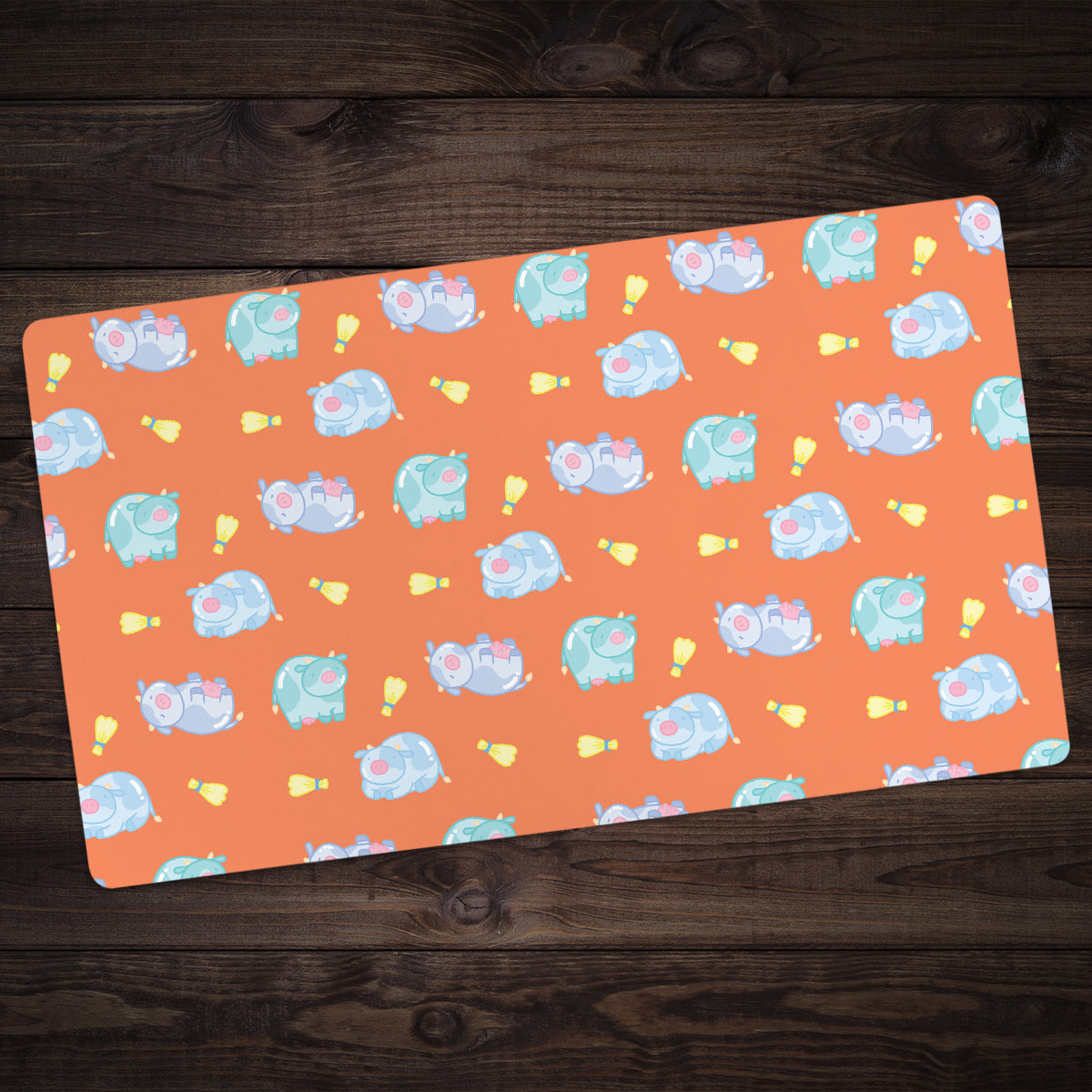 Squeaky Clean Moos Playmat - Premium Playmat from Inked Gaming - Just $34.99! Shop now at Game Crave Tournament Store