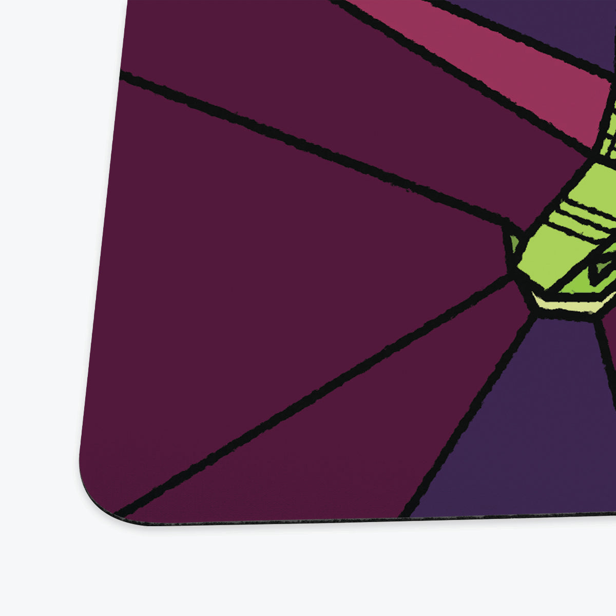 Stained Glass Flying Dragon Playmat - Premium Playmat from Inked Gaming - Just $34.99! Shop now at Game Crave Tournament Store