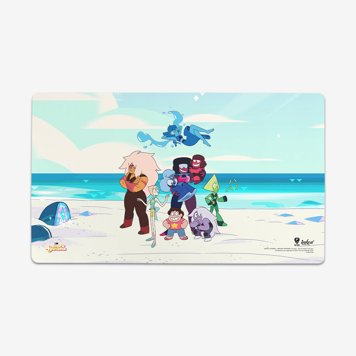Steven Universe Beach Playmat - Premium Playmat from Inked Gaming - Just $34.99! Shop now at Game Crave Tournament Store