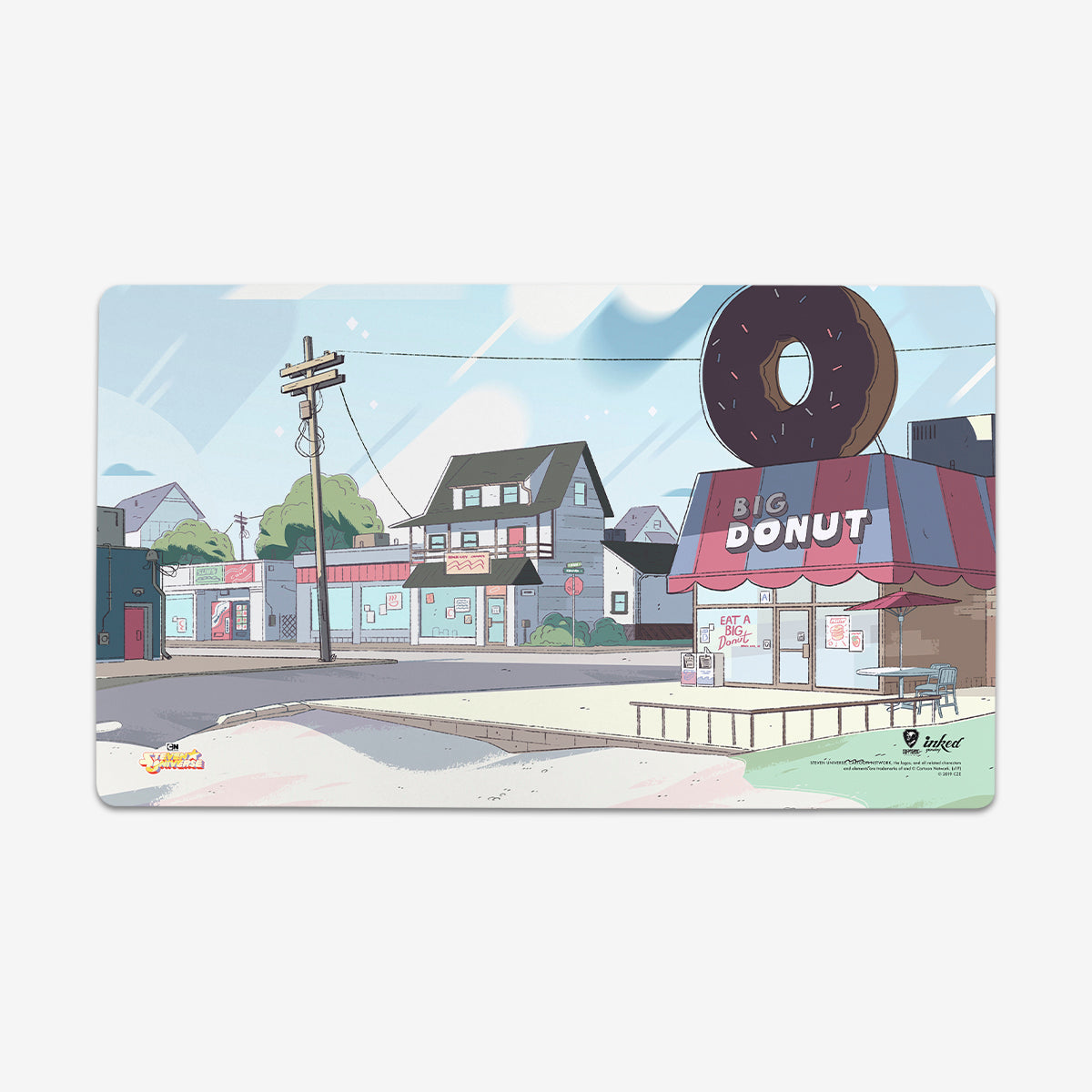 Steven Universe Big Donut Playmat - Premium Playmat from Inked Gaming - Just $34.99! Shop now at Game Crave Tournament Store