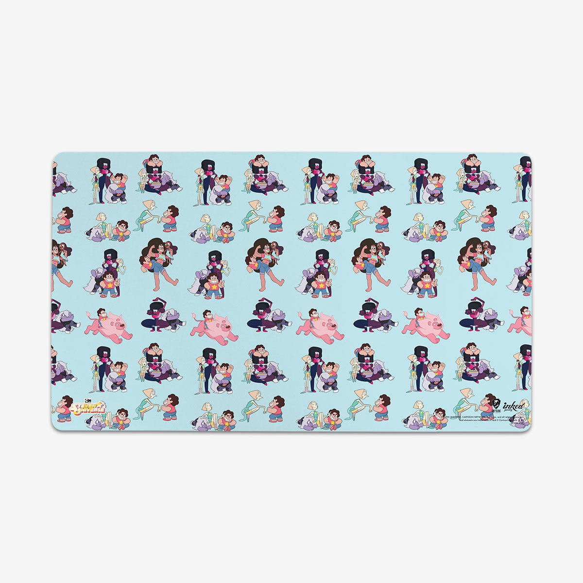 Steven Universe Blue Pattern Playmat - Premium Playmat from Inked Gaming - Just $34.99! Shop now at Game Crave Tournament Store